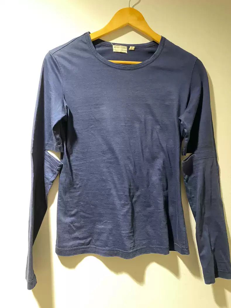 Helmut Lang Helmut Lang 1998 elbow cut out top | Grailed