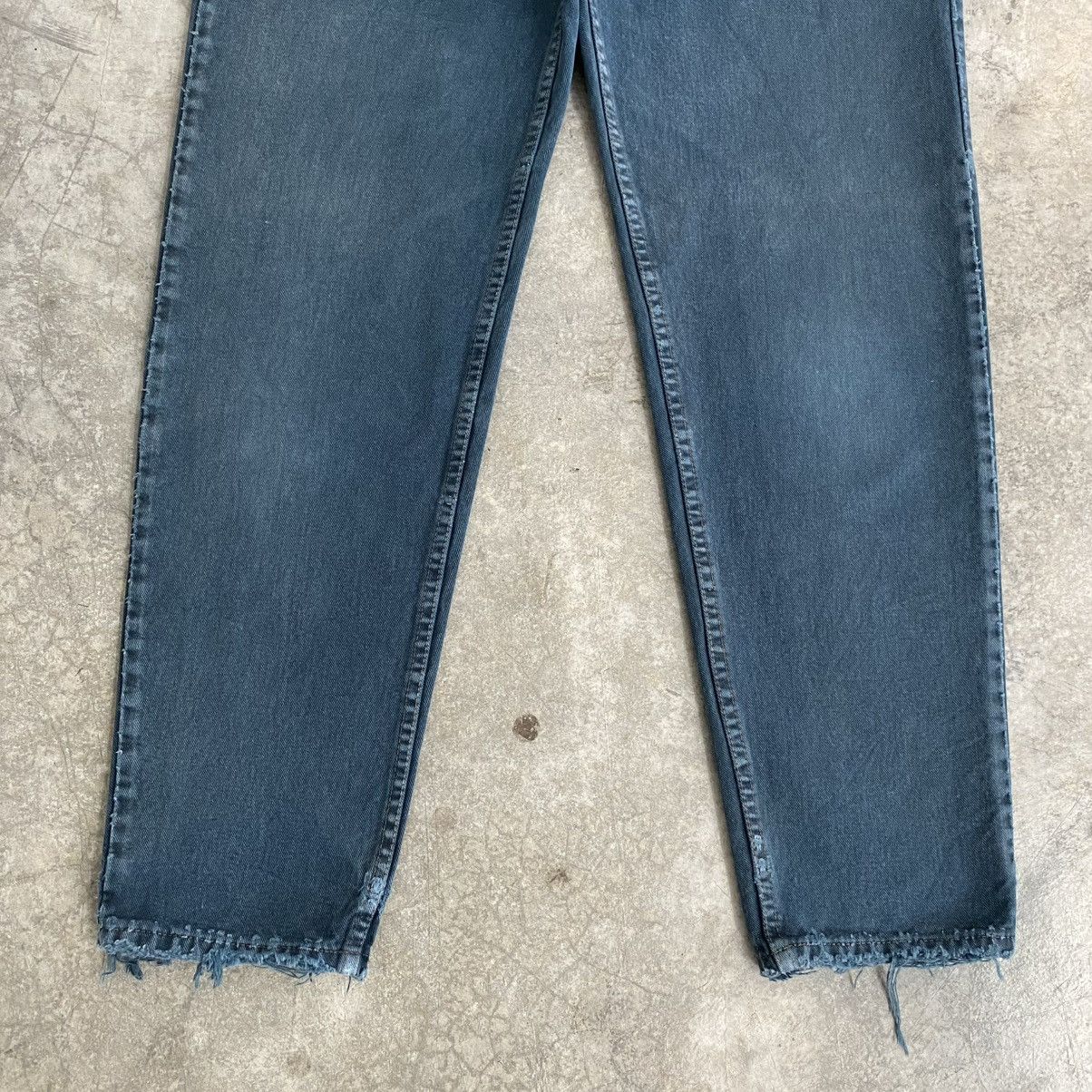 Levi's Vintage 1995 Levis 550 Orange Tab Faded Green Baggy Jeans Size US 32 / EU 48 - 5 Thumbnail