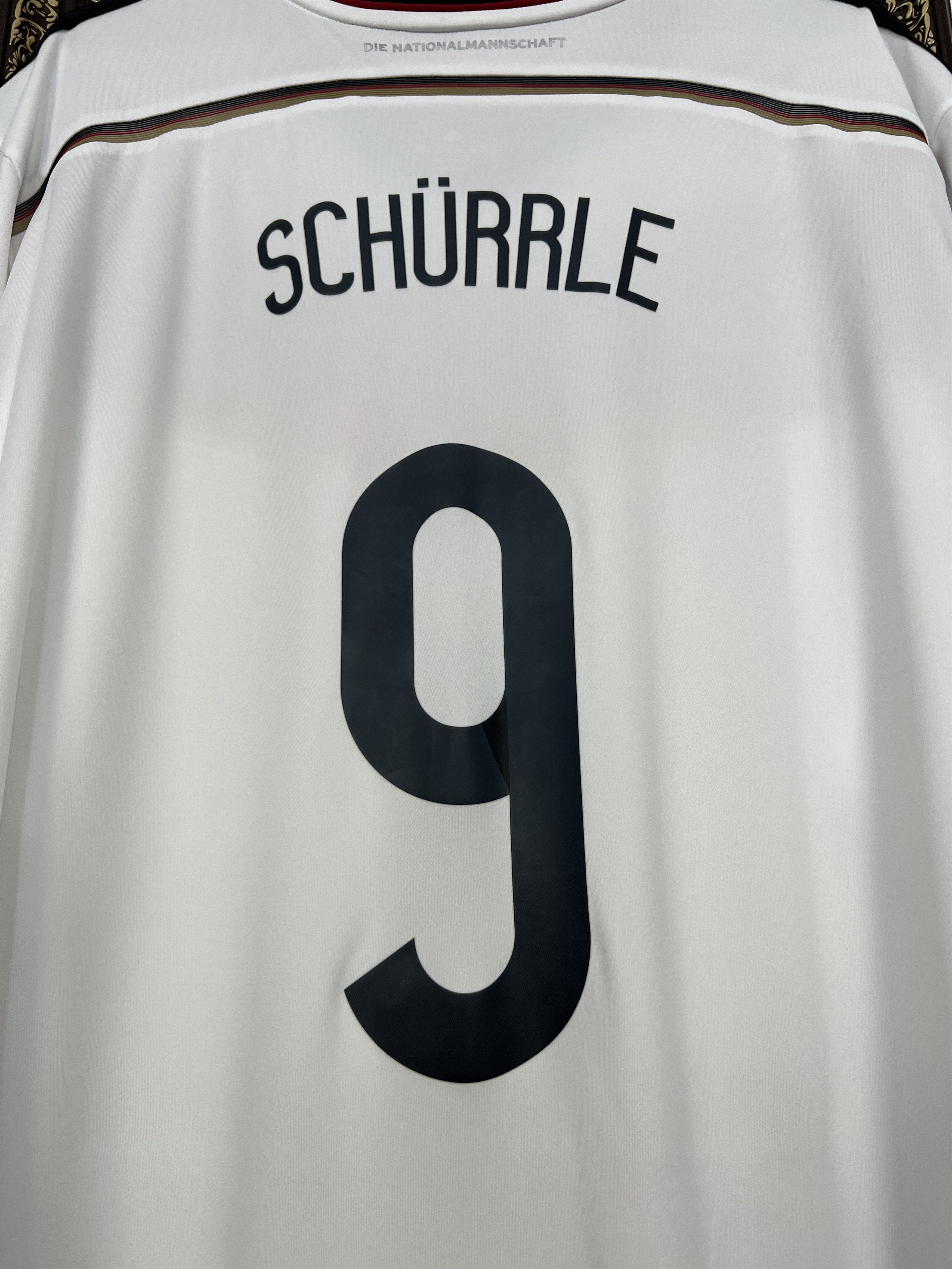 Adidas Germany Home football shirt 2014 #9 Schurrle Adidas 3XL Size US XXL / EU 58 / 5 - 2 Thumbnail