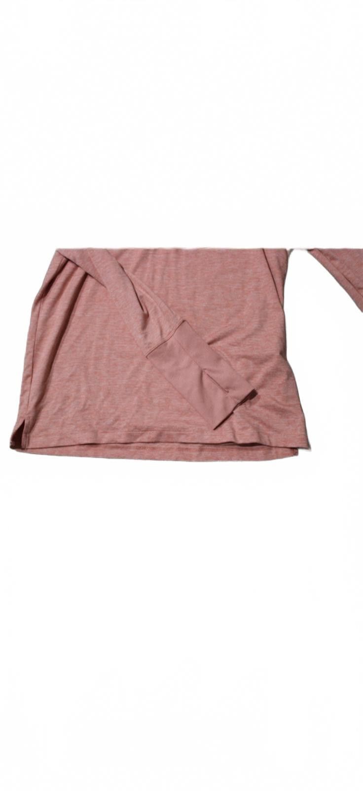 Nike Nike Women's Long Sleeve Quarter Zip Pullover S Pink Heather Size S / US 4 / IT 40 - 3 Thumbnail