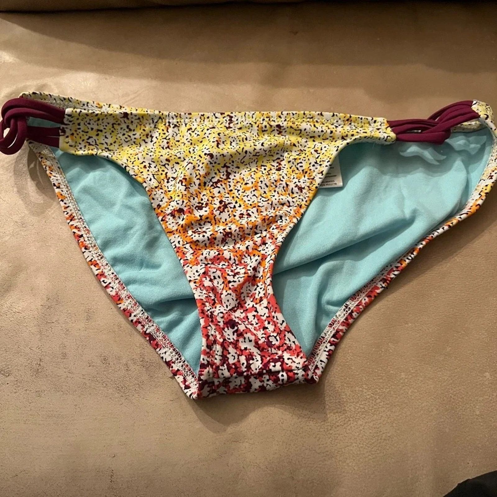 Athleta Althea multi color bikini bottom, size Small Size ONE SIZE - 1 Thumbnail