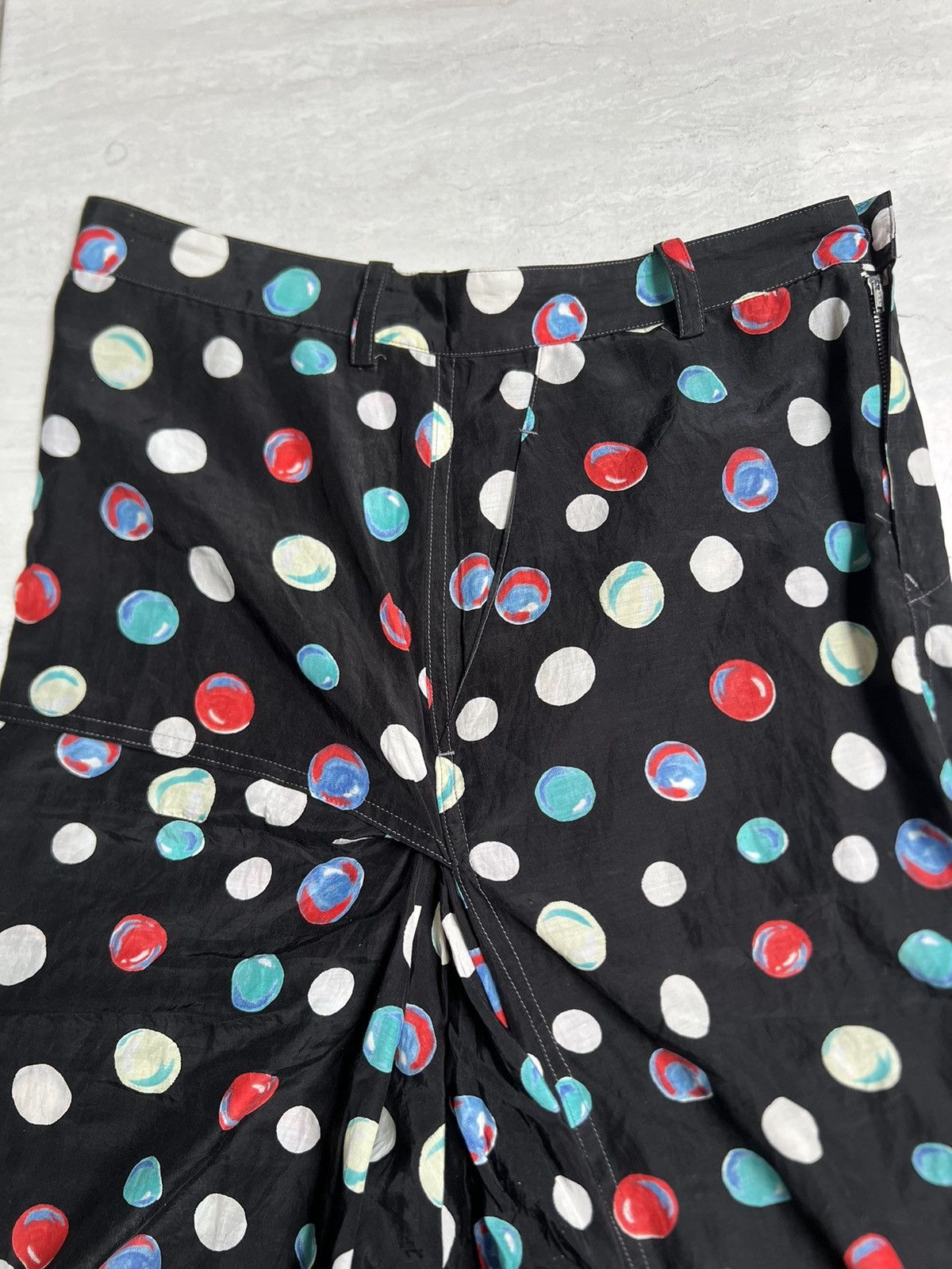 YOHJI YAMAMOTO Polkadot Motive Pants