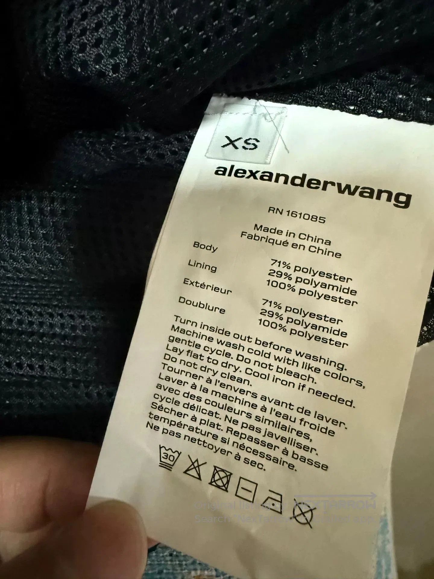 Alexander Wang Alexander Wang Solid Stand Collar Zip Jacket. Size XS / US 0-2 / IT 36-38 - 4 Thumbnail