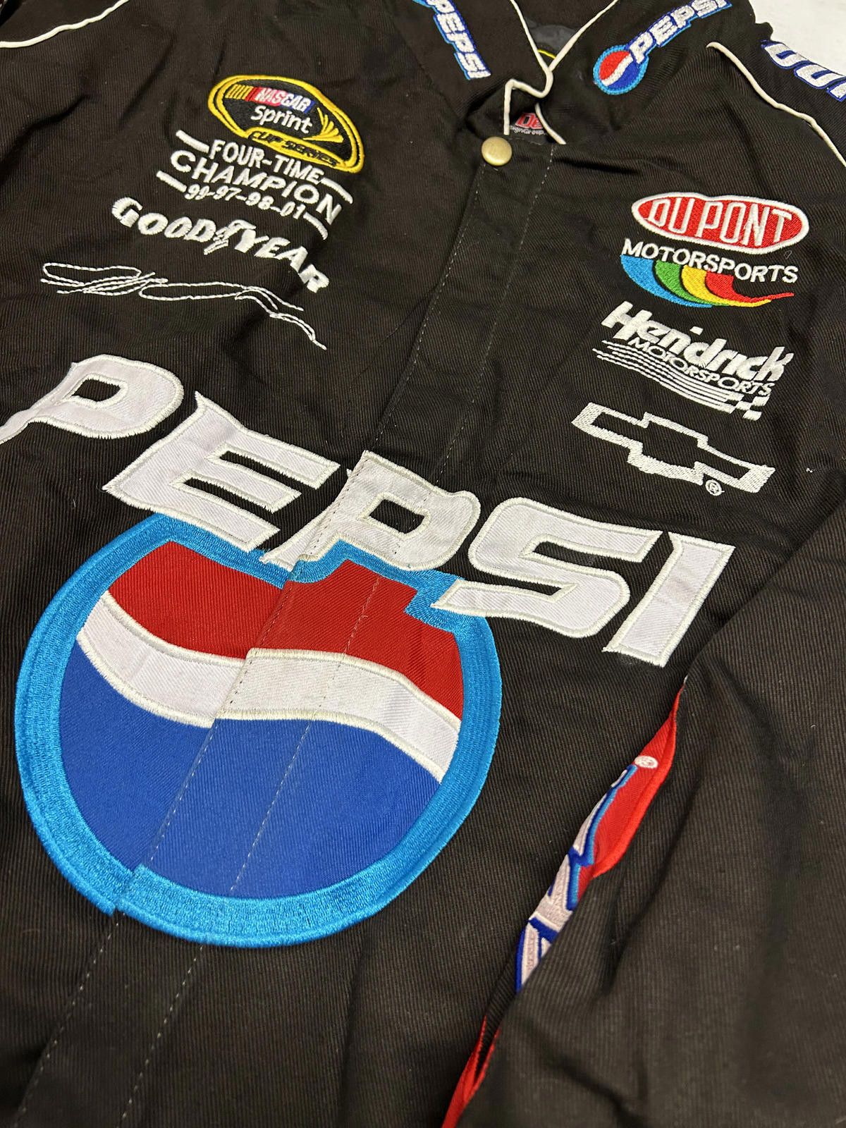NASCAR Pepsi Racing Jacket with Motorsports Logos Size US L / EU 52-54 / 3 - 4 Thumbnail