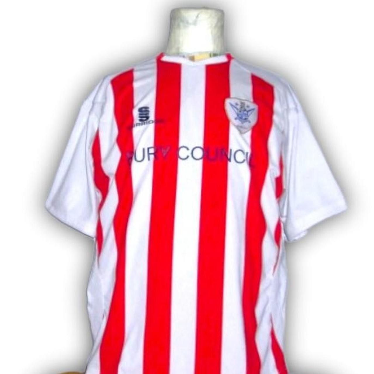 Other Fc Bury City England 2009 2010 Home shirt jersey Size US L / EU 52-54 / 3 - 1 Thumbnail