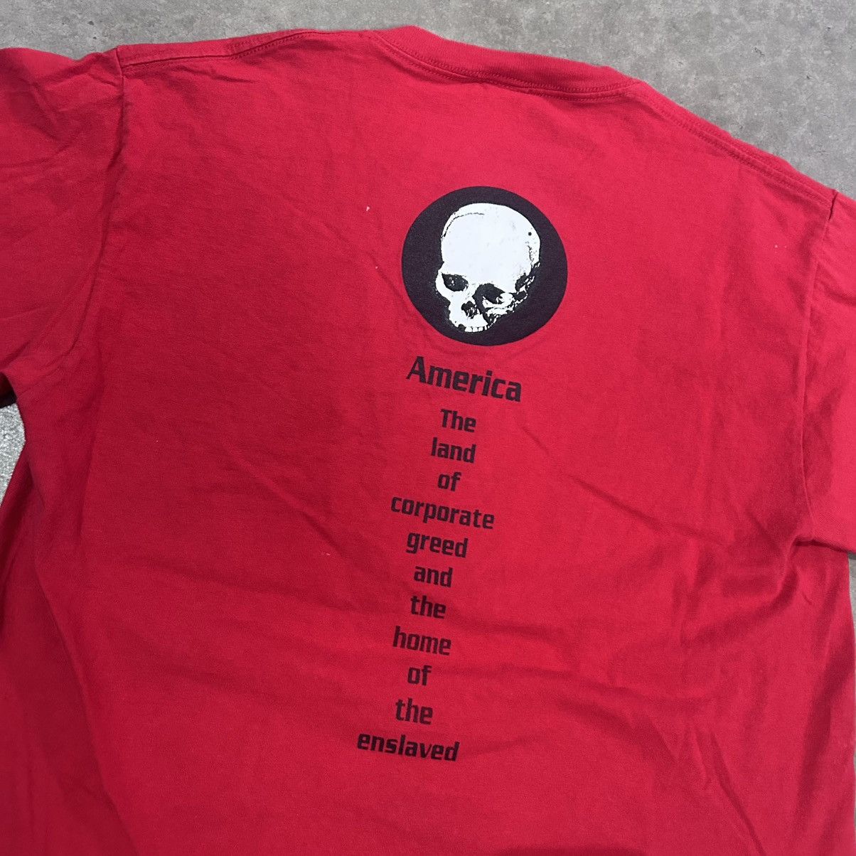 Band Tees Vintage Anti-Flag Skull band T-Shirt Size US M / EU 48-50 / 2 - 4 Thumbnail