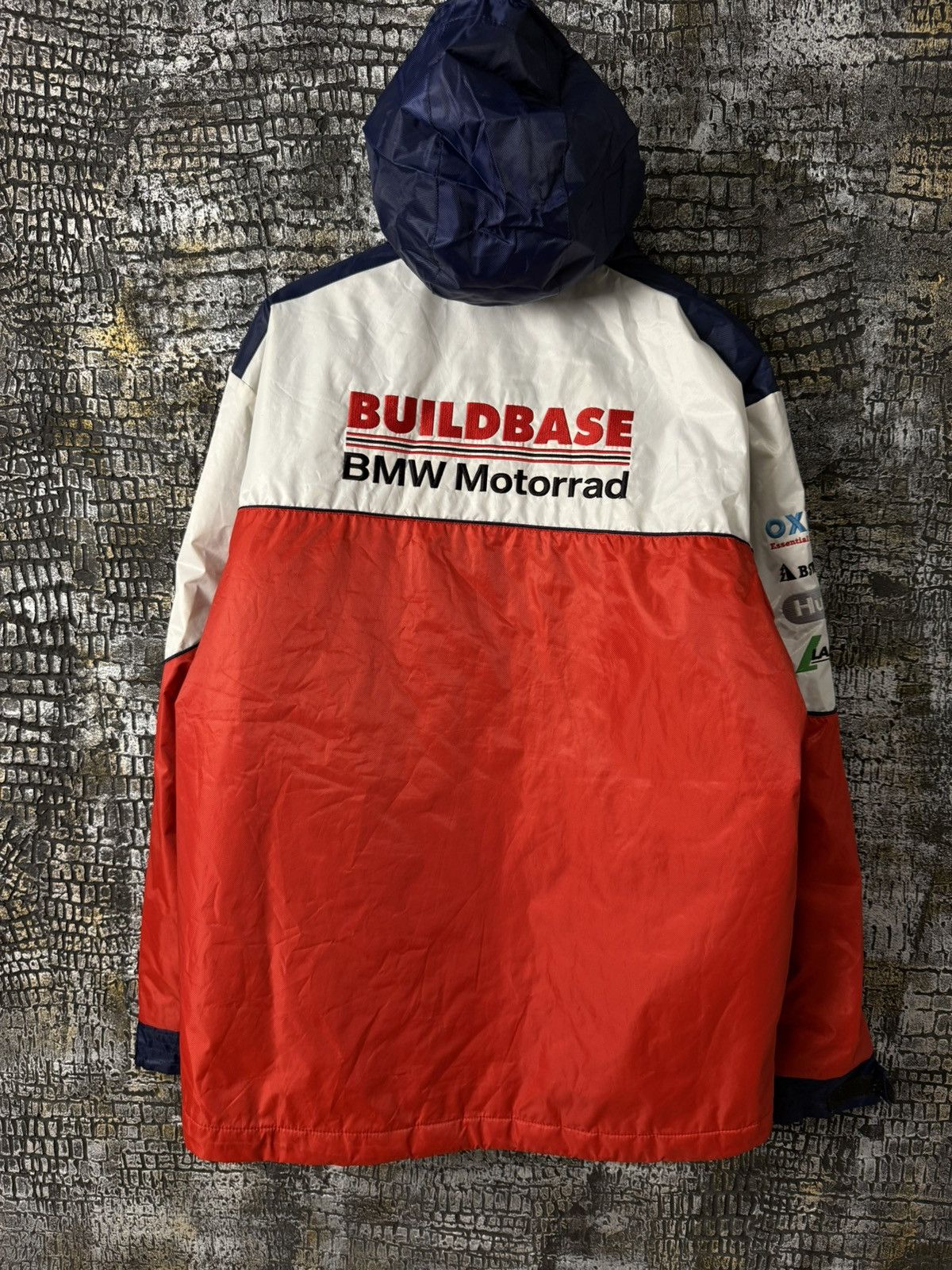 BMW BMW Vintage Jacket Big Logo Team Buildbase Motorrad Size US L / EU 52-54 / 3 - 5 Thumbnail