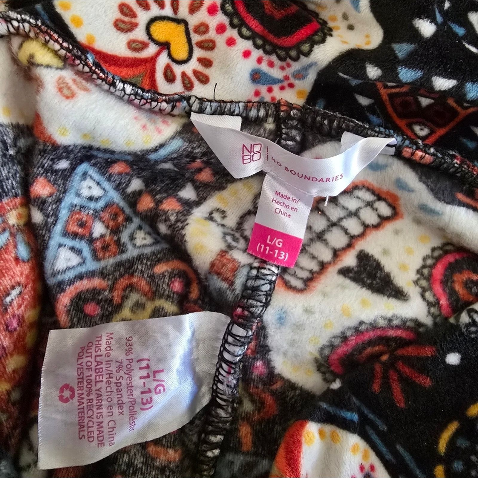 Other Multicolored | NOBO | Calavera Soft Legging Size 34" / US 12 / IT 48 - 3 Thumbnail