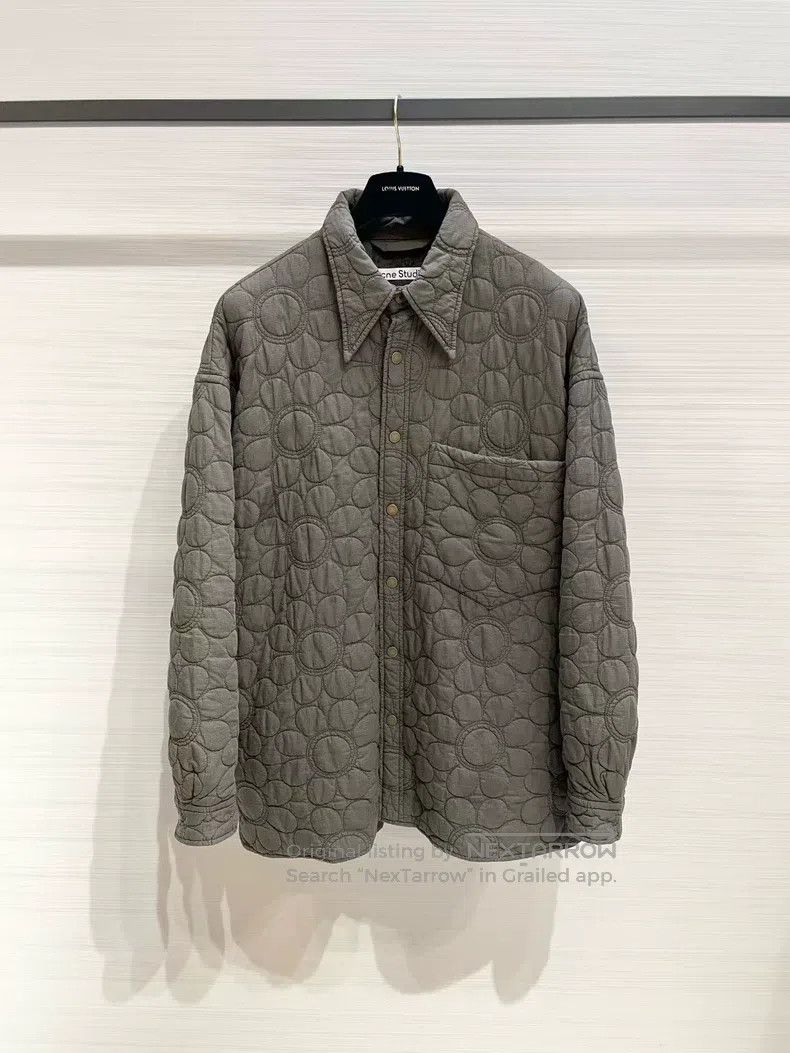 Acne Studios Acne Studios Oversized Shirt Quilted Jacket with a Layer o Size US M / EU 48-50 / 2 - 1 Thumbnail
