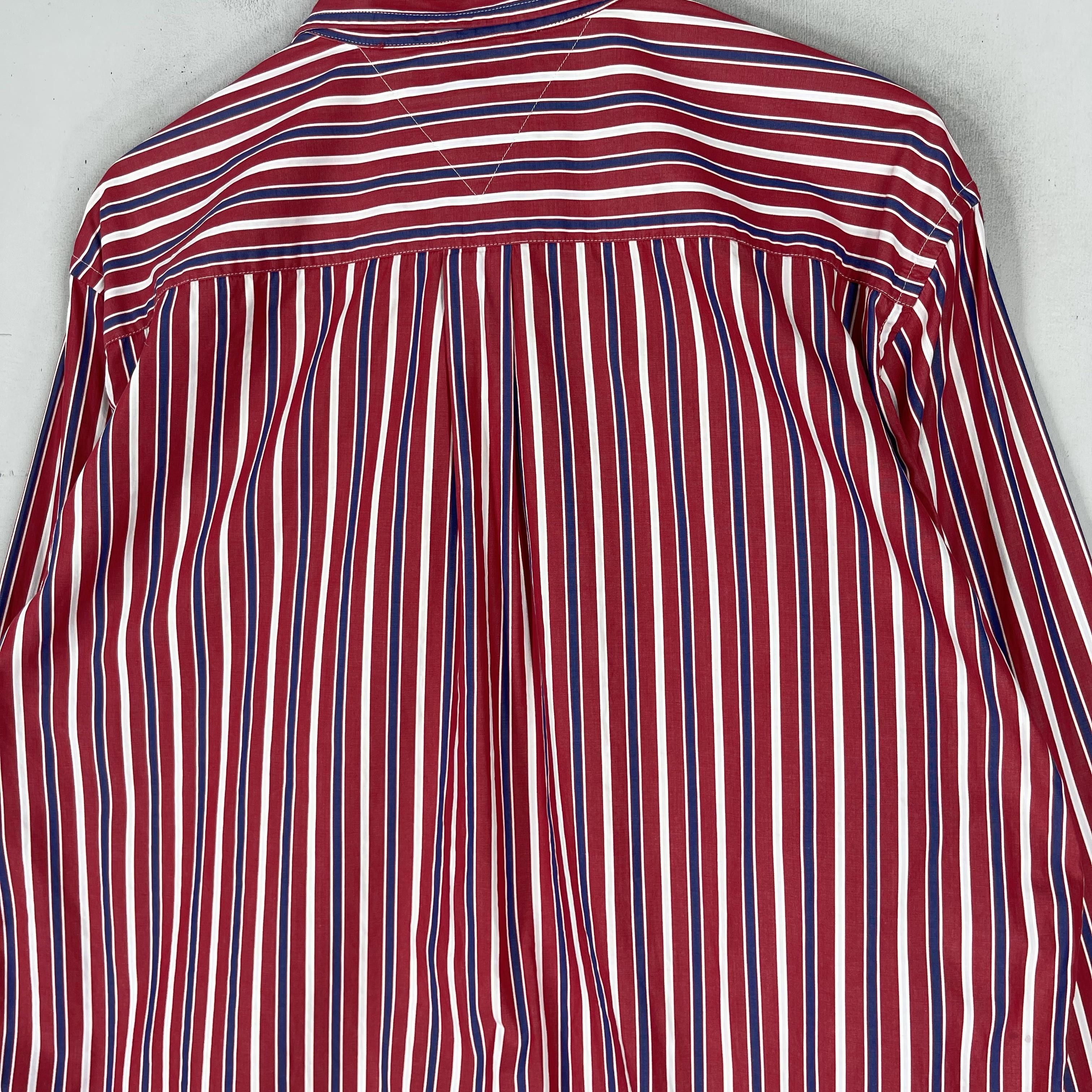 Tommy Hilfiger Vintage 90s TOMMY HILFIGER Retro Stripes Oxfords Shirt Size US XL / EU 56 / 4 - 9 Thumbnail