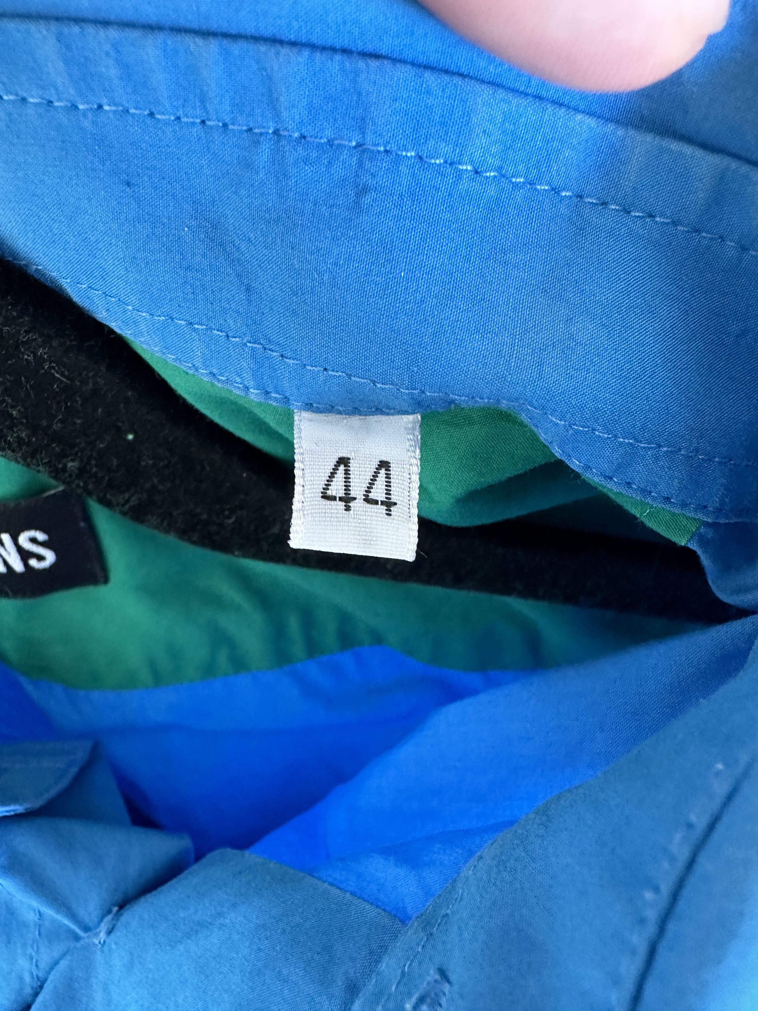 Raf Simons Raf Simons Colorblock Short Sleeve Button Up Shirt Size US S / EU 44-46 / 1 - 8 Thumbnail