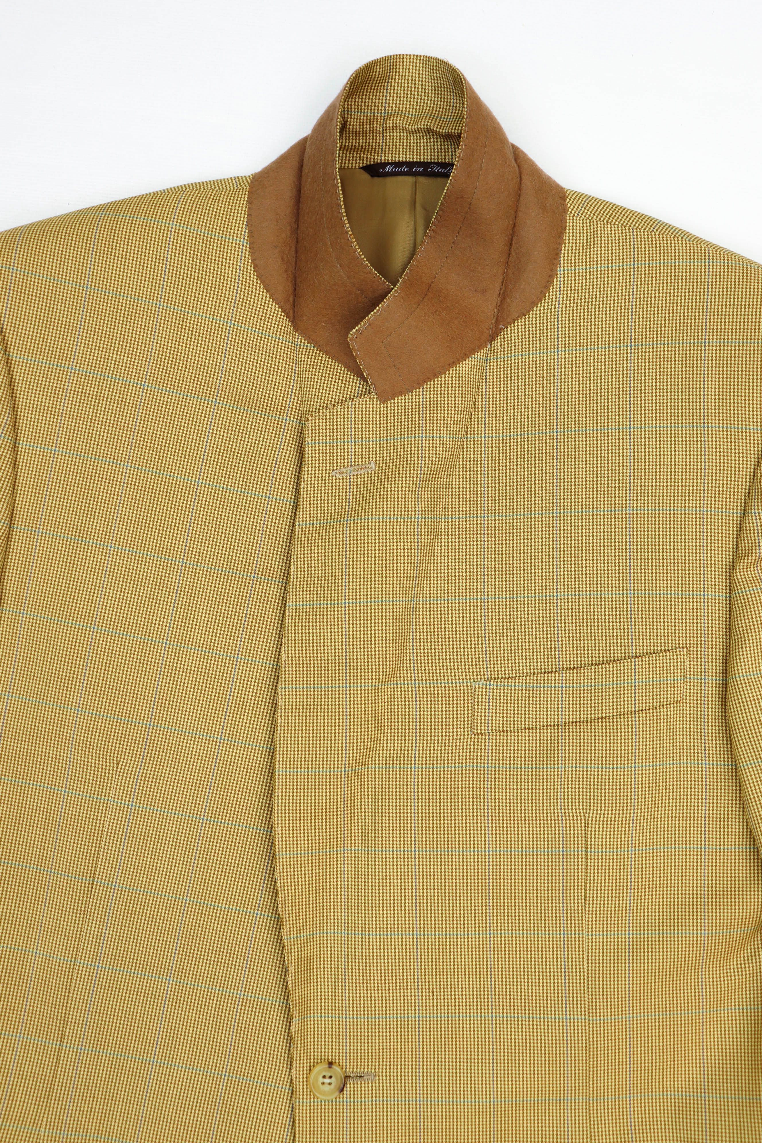 Lanvin Lanvin Paris Vintage Houndstooth Sport Coat Blazer Jacket Size 50R - 8 Thumbnail
