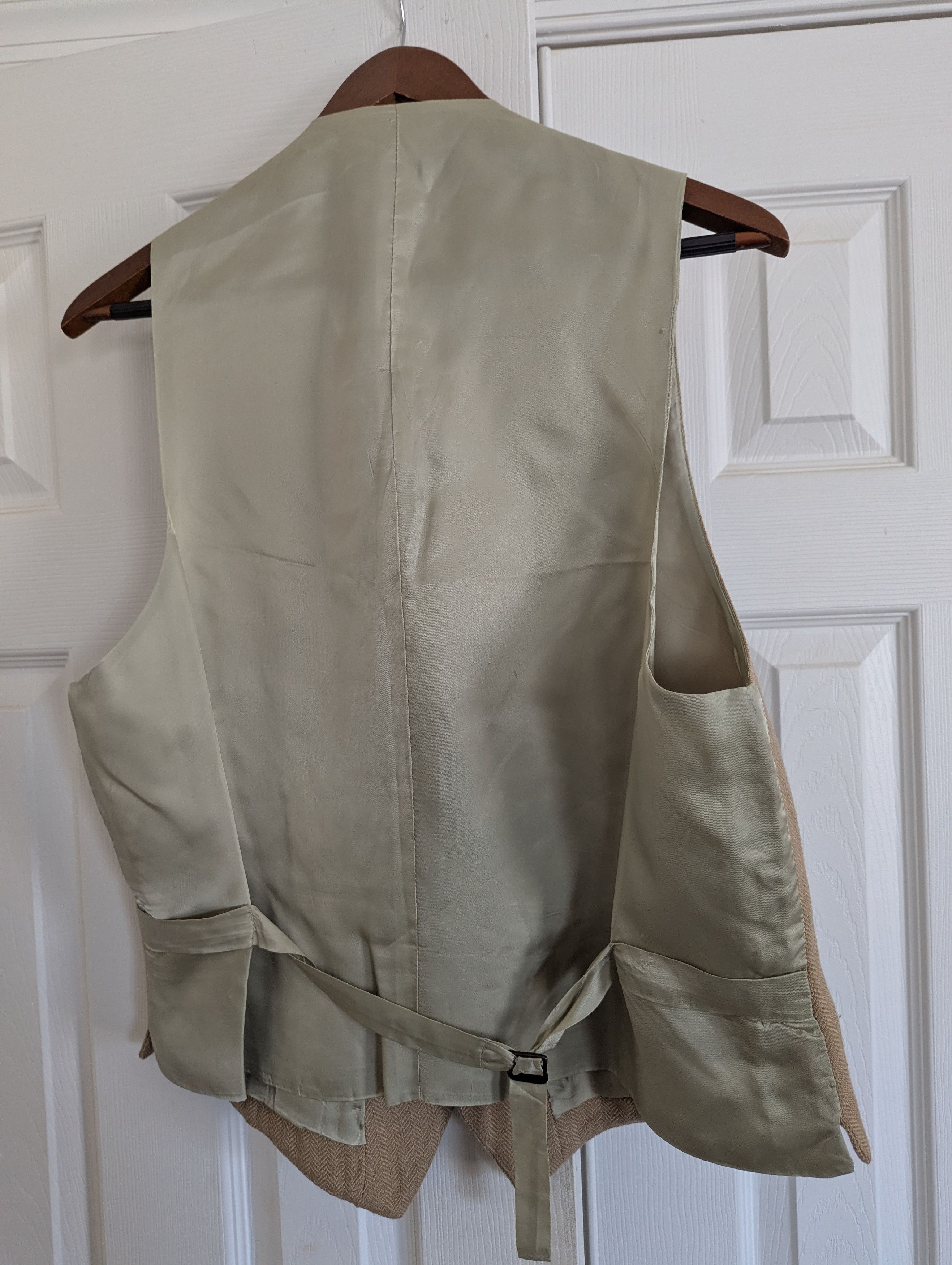 Polo Ralph Lauren Vintage Herring bone Vest Size 42R - 3 Thumbnail