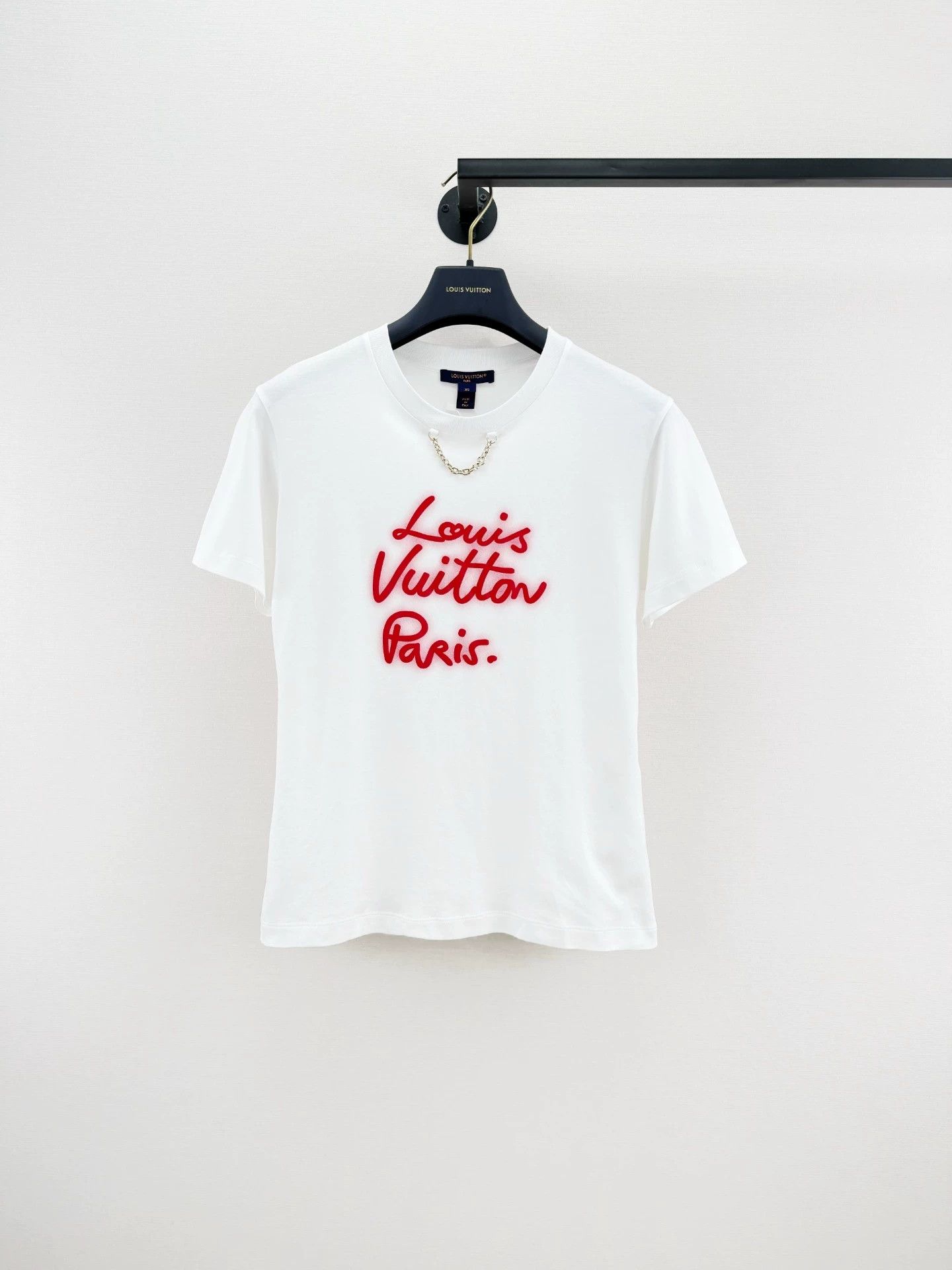Louis Vuitton LV Chain Short-Sleeve Tee XS Worn 1x Like New | Grailed
