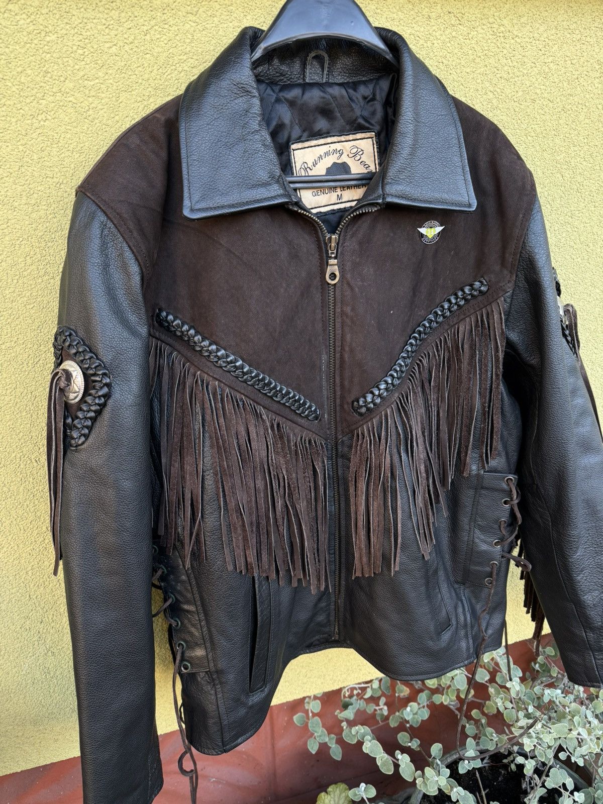 Vintage Vintage Suede Fringe Cowboy Western Leather Jacket Hype Rare Size US M / EU 48-50 / 2 - 8 Thumbnail