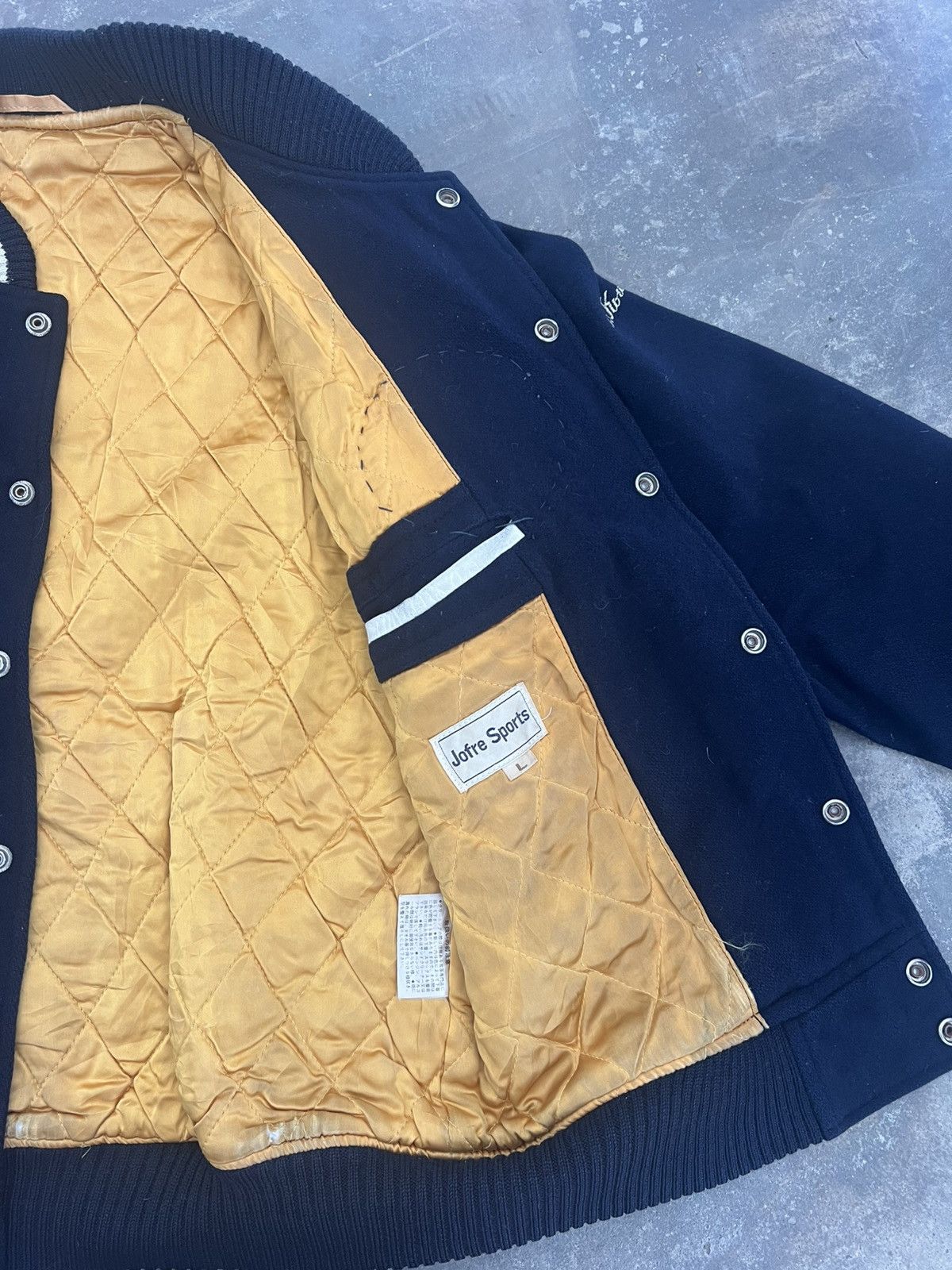 Japanese Brand Vintage Jofre Meiji Univ. Varsity Jacket Size US L / EU 52-54 / 3 - 10 Thumbnail