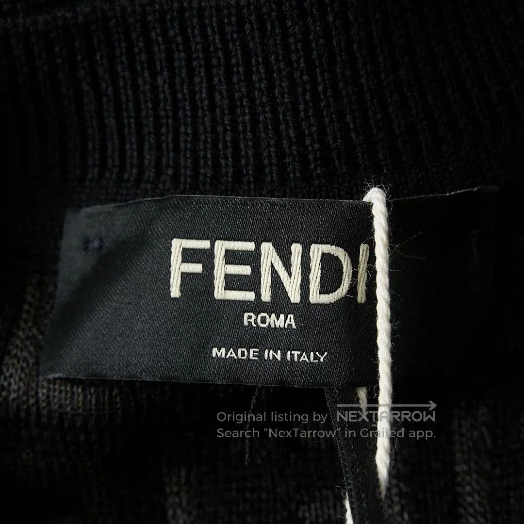 Fendi Fendi Men's Embossed Hollow Knit Sweater. Size US M / EU 48-50 / 2 - 6 Thumbnail