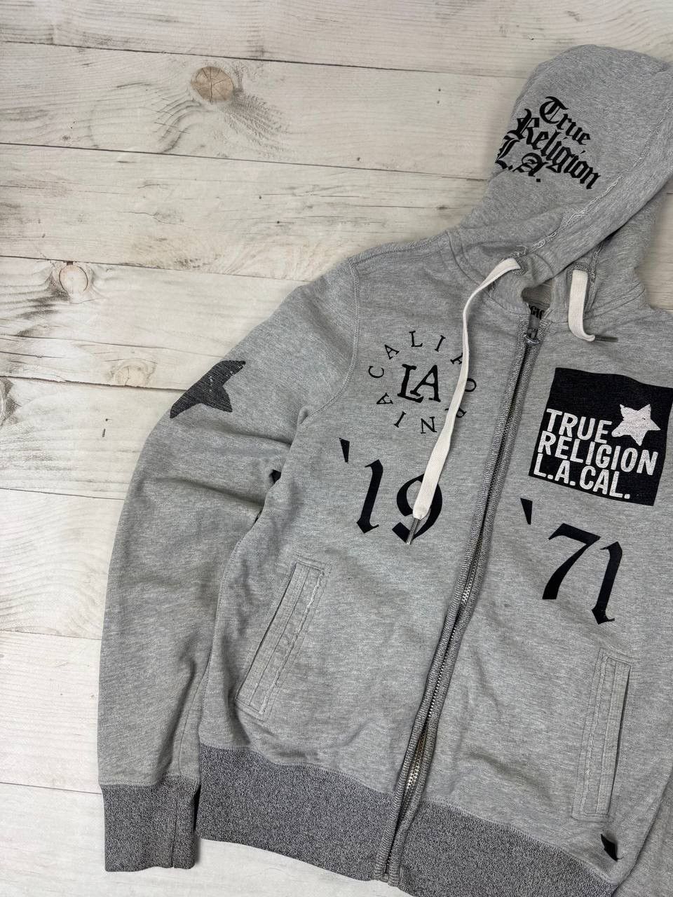 True Religion Vintage True Religion Hoodie Full Zip 1971 Multi Logo Y2K Size US S / EU 44-46 / 1 - 6 Thumbnail