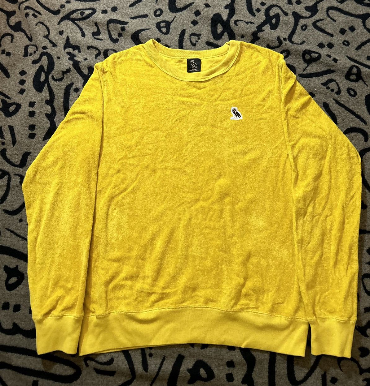 October's Very Own 2018 Terry Cloth Patch Crewneck Size US M / EU 48-50 / 2 - 1 Thumbnail