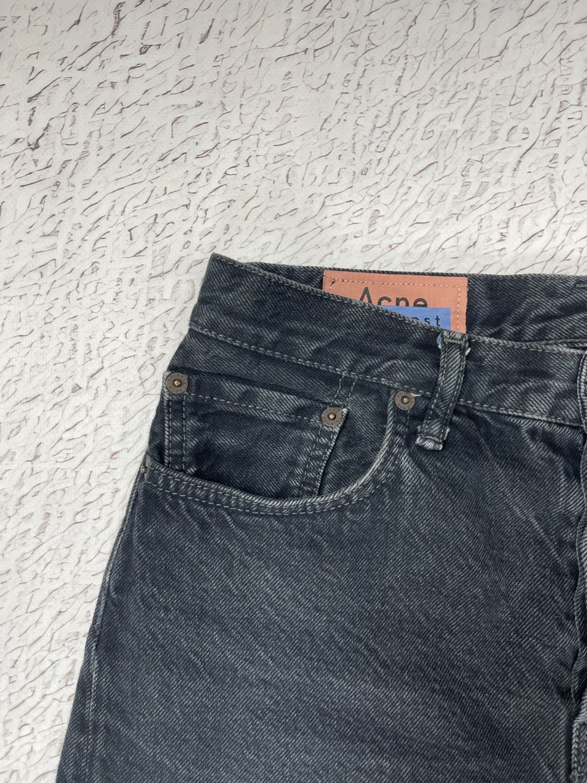 Acne Studios Acne Studios Bla Konst Jeans Black Overdye Fly Fits Unisex Size 27" / US 4 / IT 40 - 9 Thumbnail