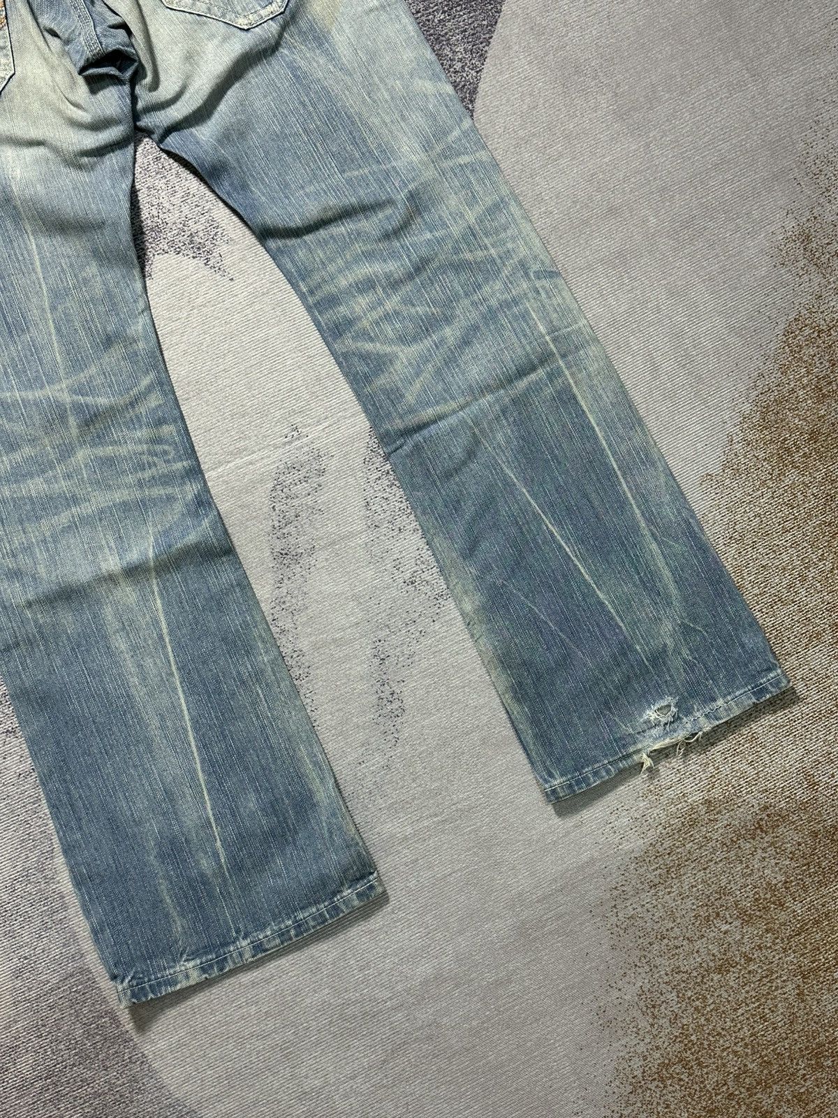 Hysteric Glamour Vintage Edwin Distressed Patcwork Denim Size US 30 / EU 46 - 15 Thumbnail