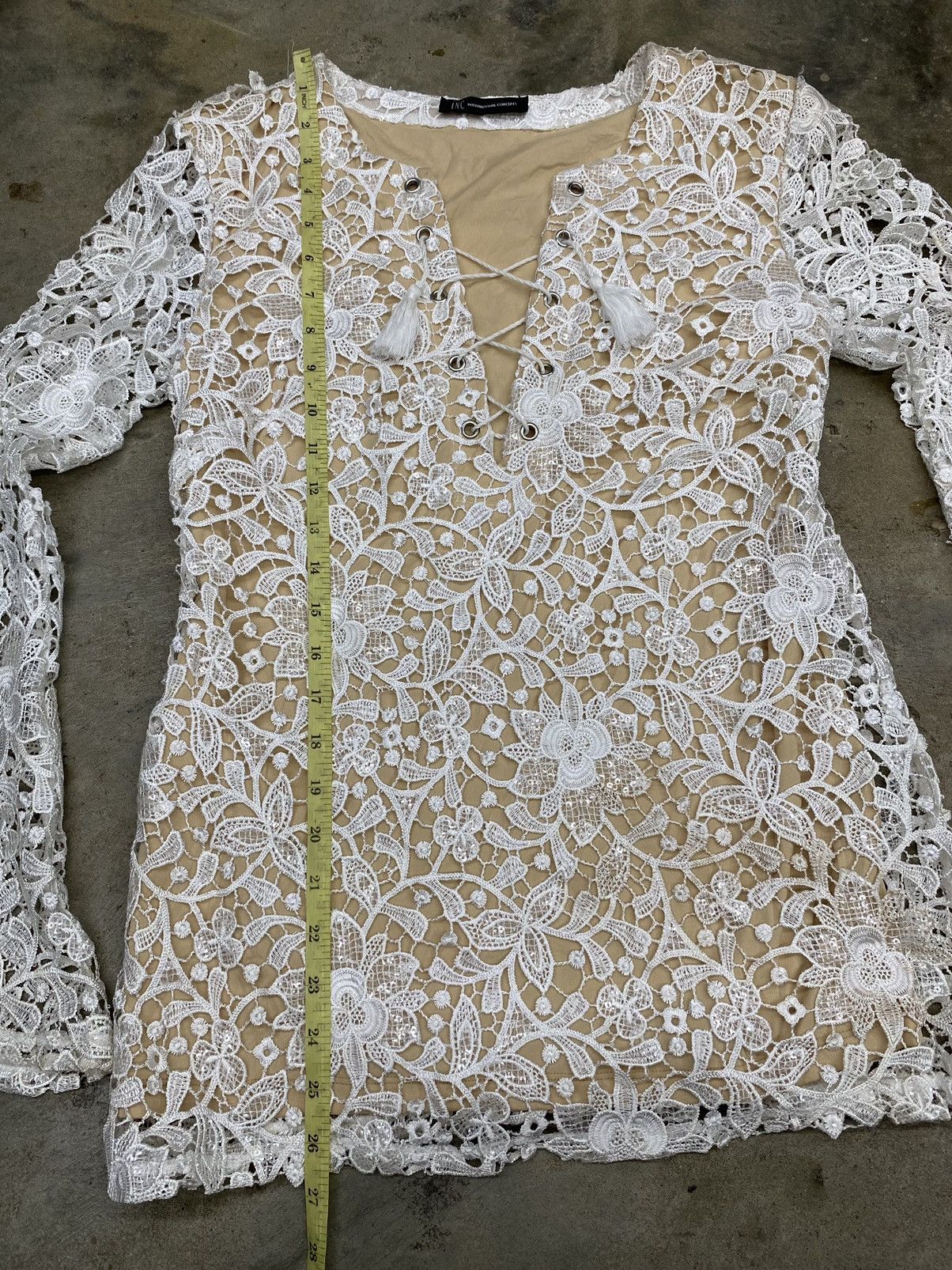 Hysteric Glamour × If Six Was Nine × Japanese Brand open lace up shirt inc international concepts Size M / US 6-8 / IT 42-44 - 9 Thumbnail