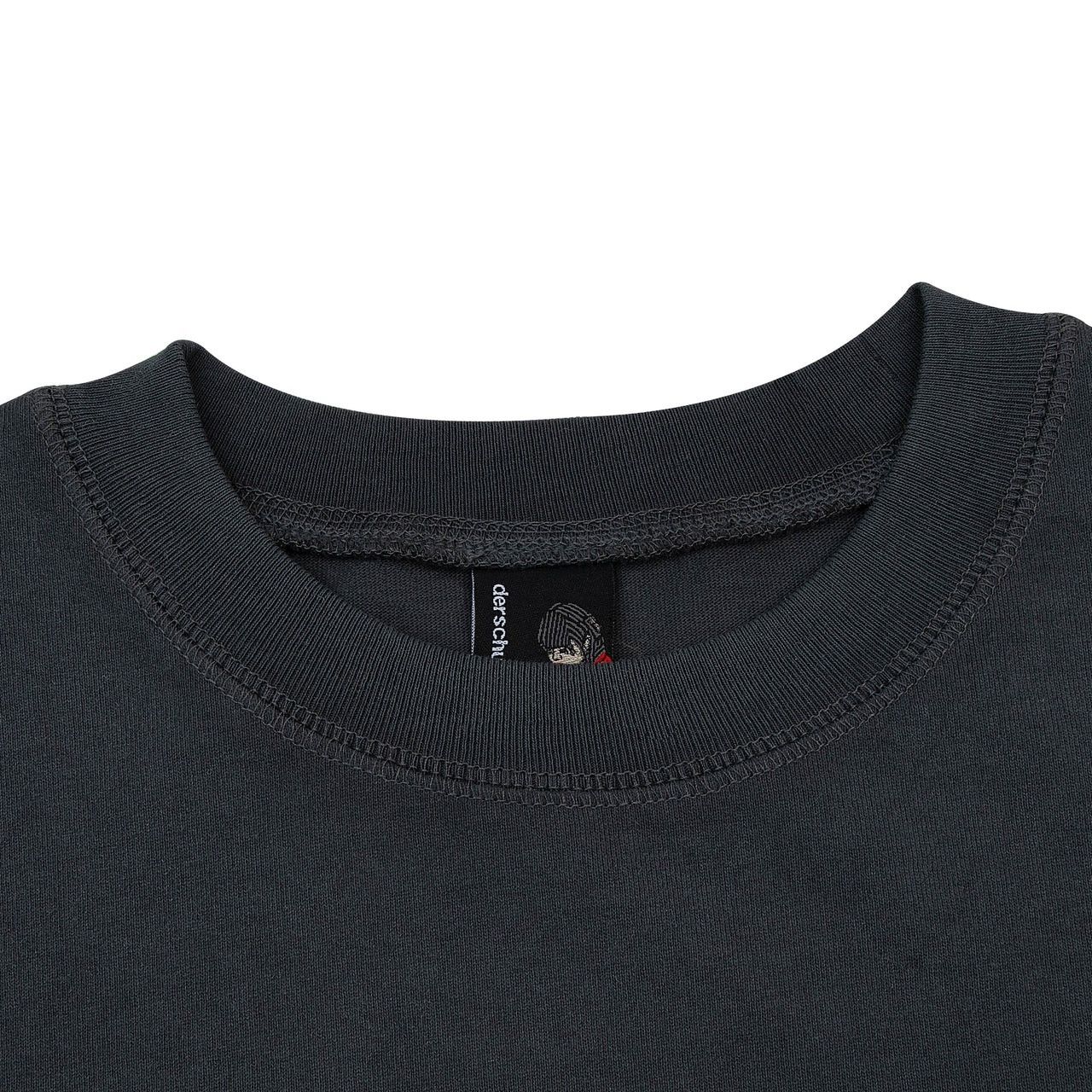 Derschutze BORO SASHiKO BOXY HEAVYWEiGHT TEE PATCHWORK STEEL BLUE Size US L / EU 52-54 / 3 - 19 Thumbnail