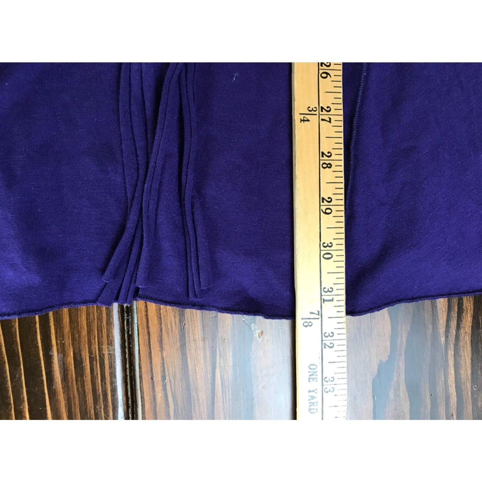 Vintage Chelsea & Theodore Shirt Women's Medium Purple Long Sleeve T-Shirt Casual Modern Regular Fit Size M / US 6-8 / IT 42-44 - 4 Thumbnail