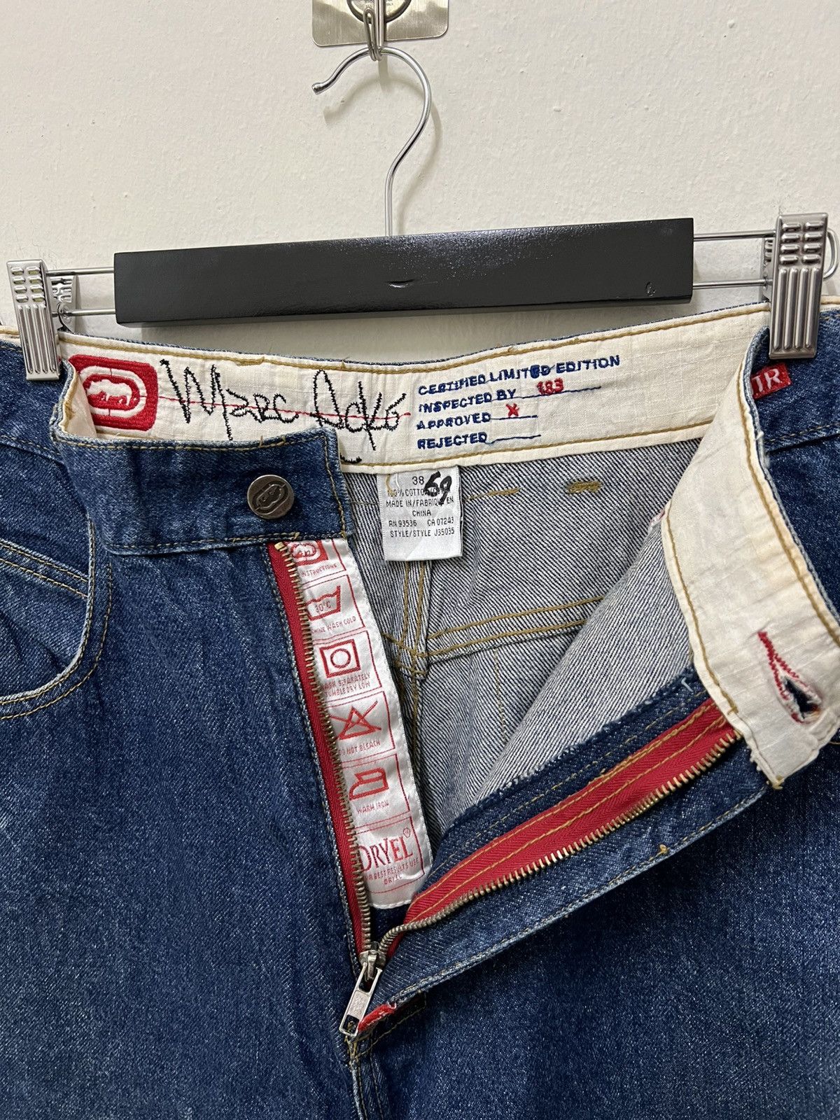 Ecko Unltd. × Vintage Vintage Y2K Ecko Unltd. Carpenter Jeans Size US 38 / EU 54 - 6 Thumbnail
