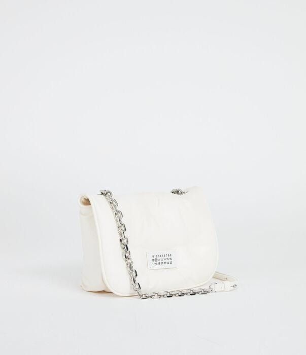 Maison Margiela o1bcso1str0526 Size: OS / Glam Slam Flap Small Bag in White Size ONE SIZE - 2 Thumbnail
