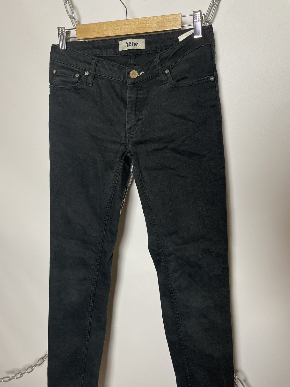 Acne Studios Acne Studios Casual Straight Fit Denim Jeanse Y2K Size US 29 - 2 Thumbnail