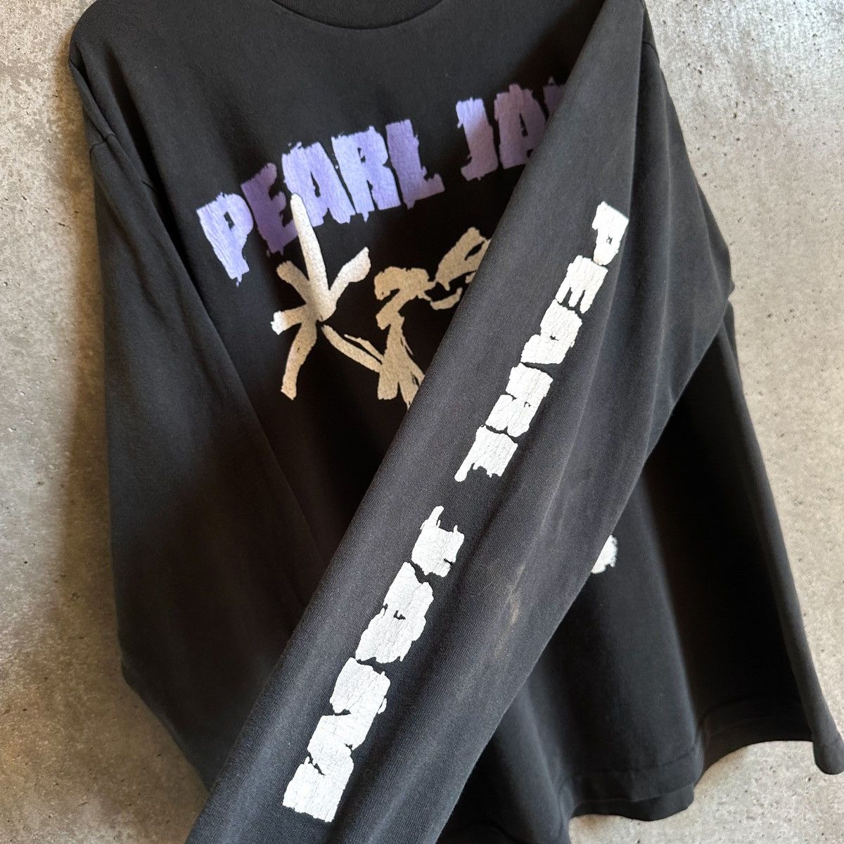 Band Tees 90’s Pearl Jam “Alive” Stickman Longsleeve Shirt Size US XL / EU 56 / 4 - 3 Thumbnail