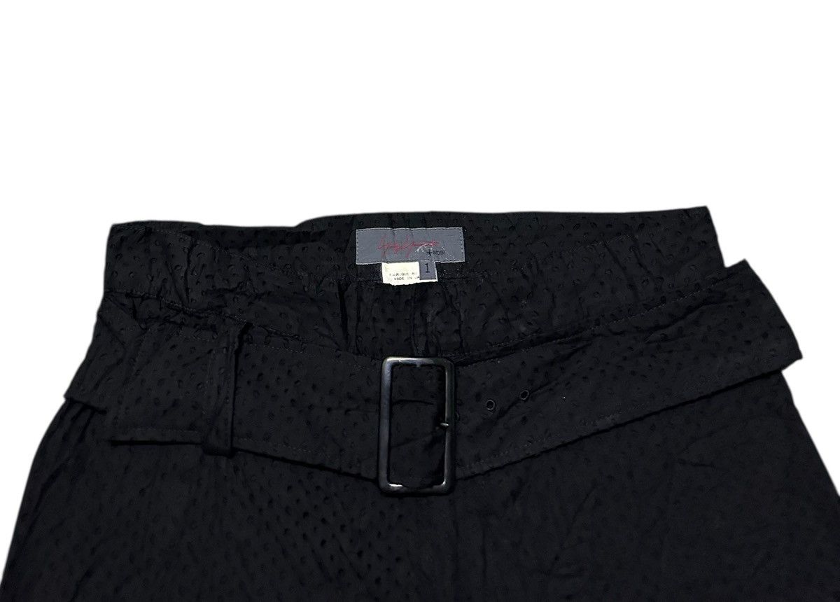 Yohji Yamamoto Yohji Yamamoto + noir signature hole-type pants size 28 Size 28" / US 6 / IT 42 - 6 Thumbnail