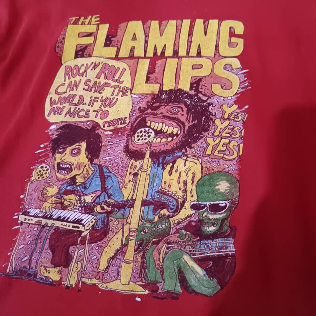 Band Tees × Vintage 💥BEST OFFER💥 Vintage Late 90s Flaming Lips Size US M / EU 48-50 / 2 - 2 Thumbnail