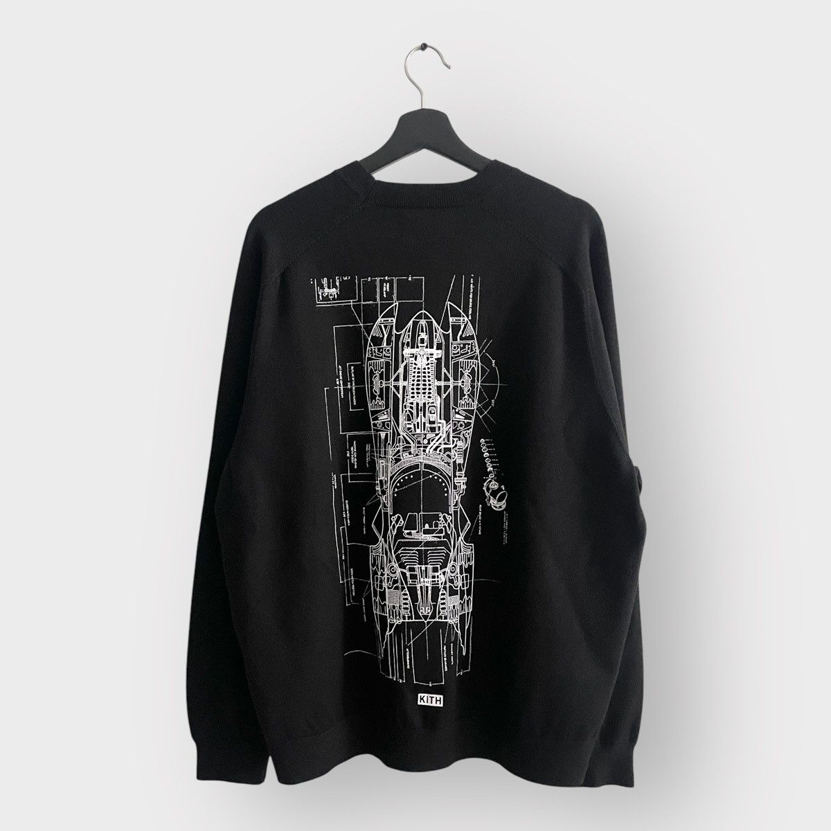 DC Comics STEAL! Kith x Batman Batmobile Crewneck Sweater Size US M / EU 48-50 / 2 - 2 Thumbnail