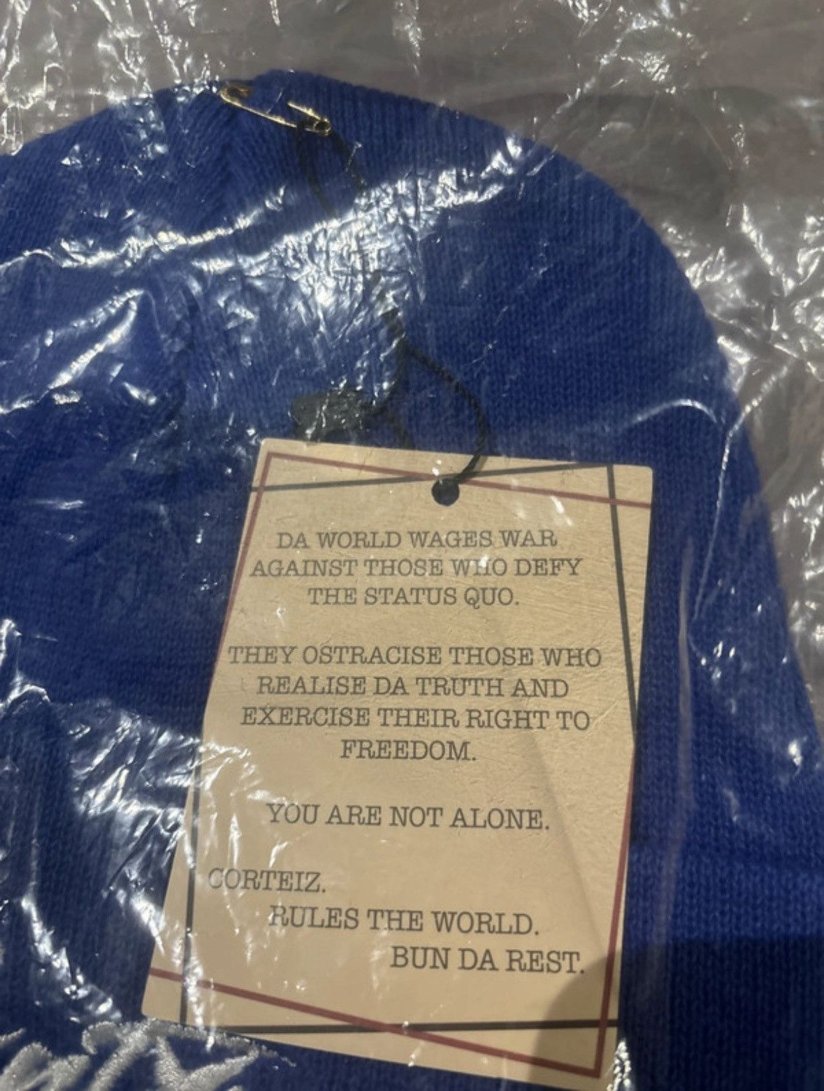Other Blue Cortiez beanie Size ONE SIZE - 3 Thumbnail