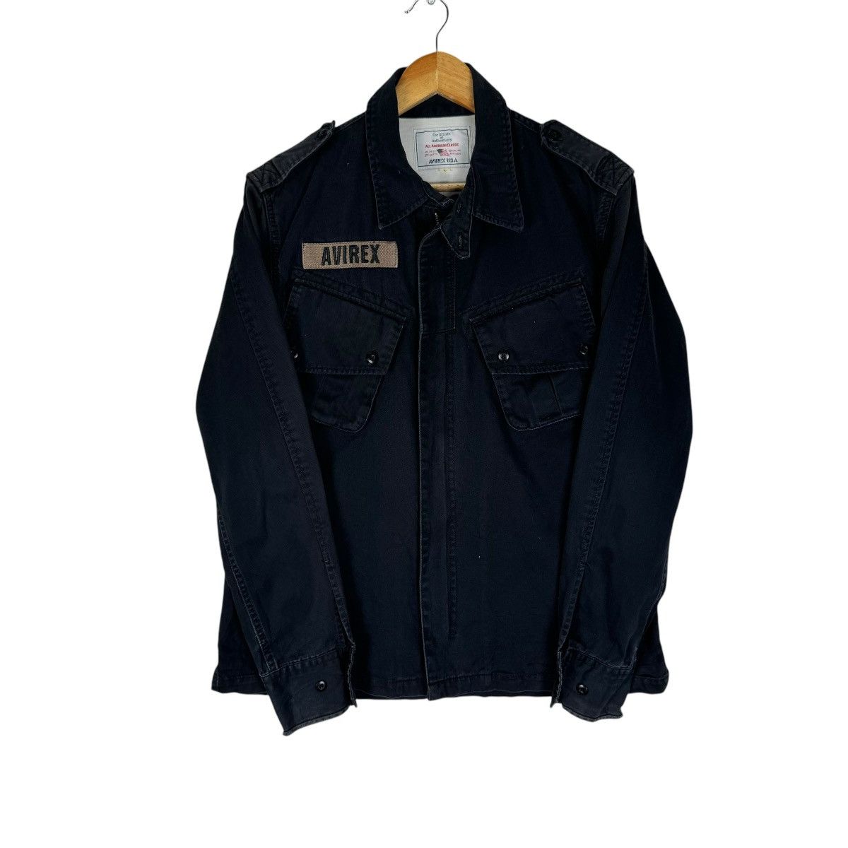 Avirex ☀️AVIREX USAF RIPSTOP ZIPPER JACKET Size US L / EU 52-54 / 3 - 2 Thumbnail