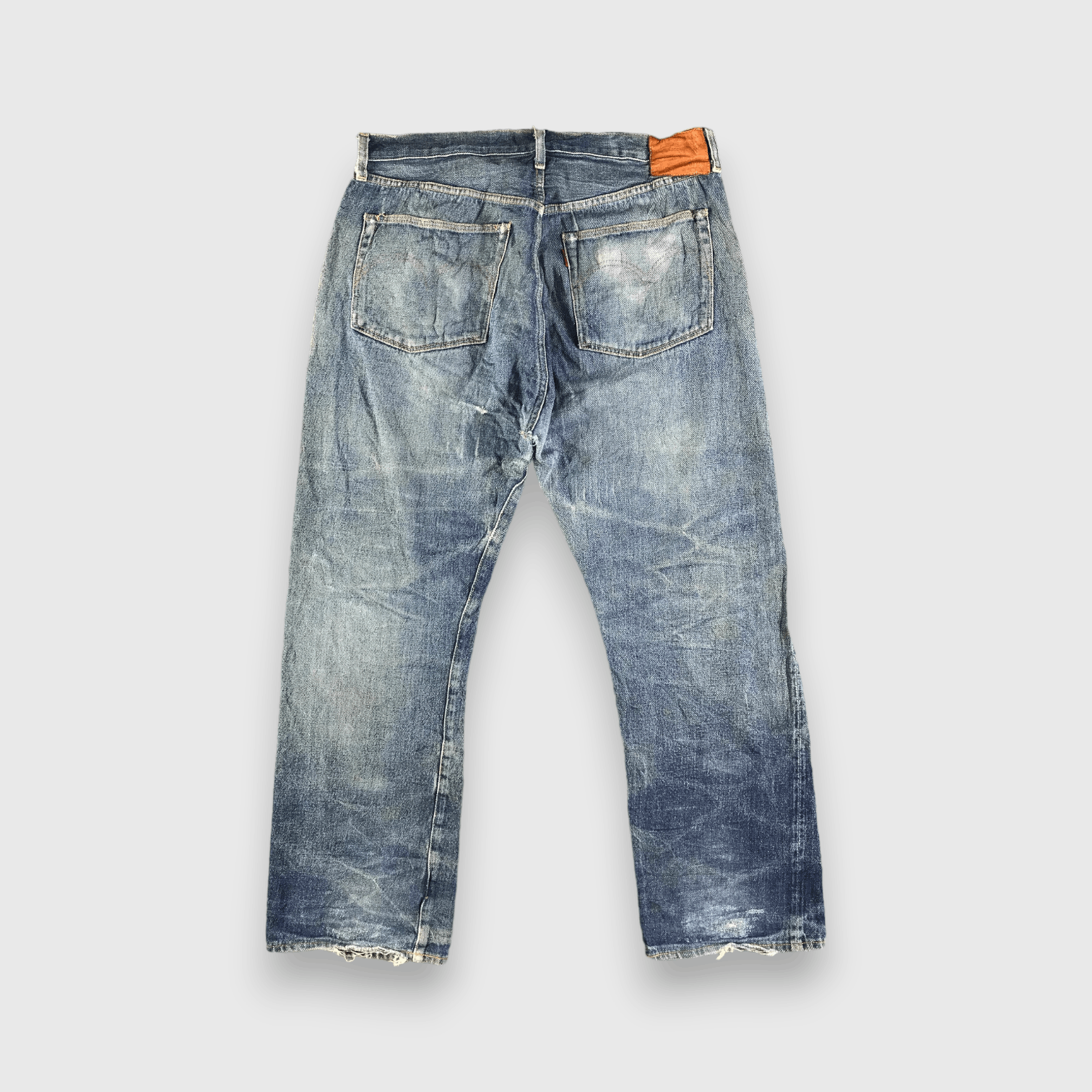Vintage Blue Wash Levis 501 Jeans-J3732