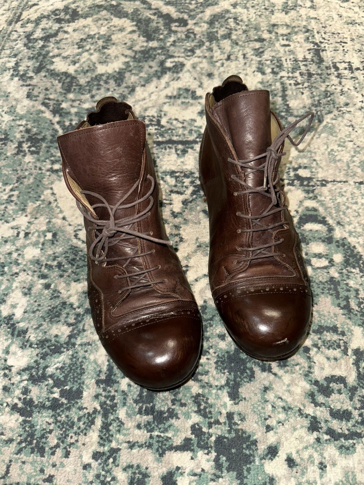 Maison MIHARA YASUHIRO Maison Miharayasuhiro Chukka Leather Boots (8.5US) Size US 8.5 / EU 41-42 - 11 Thumbnail