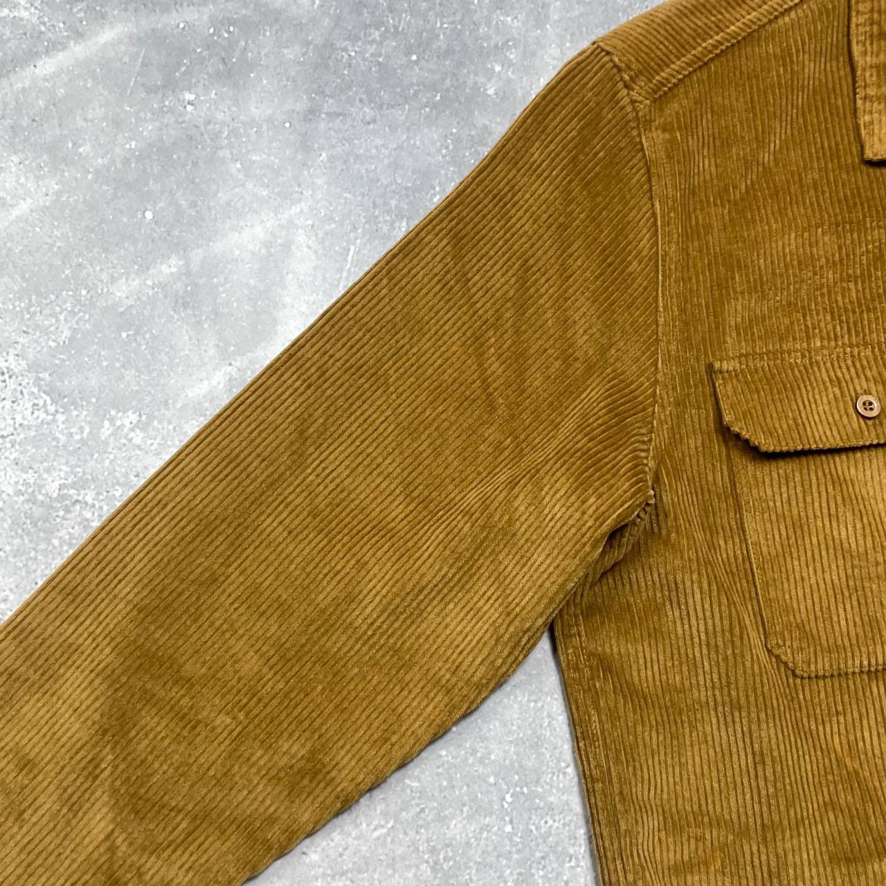 Empyre Empyre Corduroy Button-Up Long Sleeve Shirt Mustard Size S Size US S / EU 44-46 / 1 - 13 Thumbnail