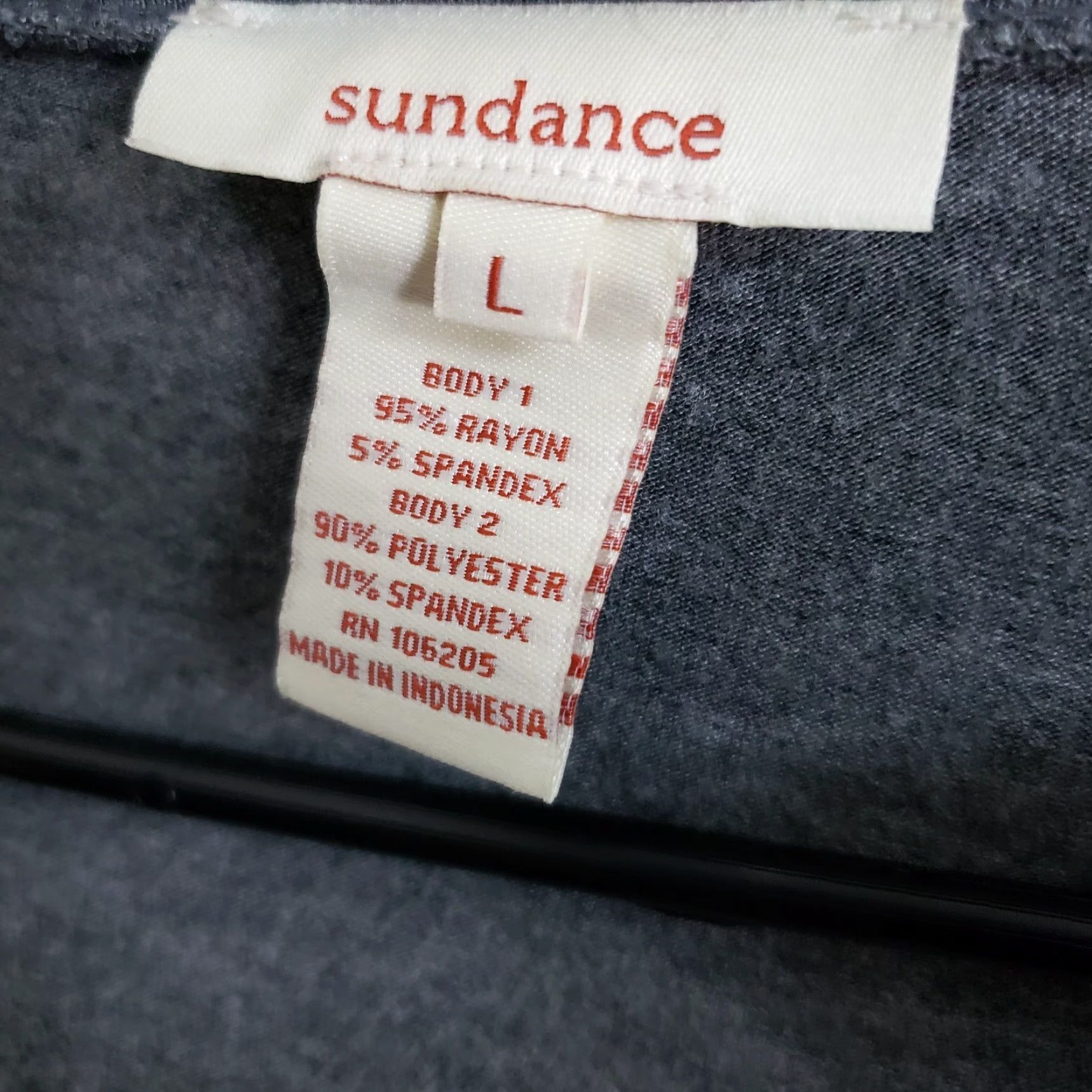 Vintage Sundance Velvet Front Top Blouse Womens L Gray Maroon Ruched Sleeve Scoop Neck Top Size L / US 10 / IT 46 - 5 Thumbnail