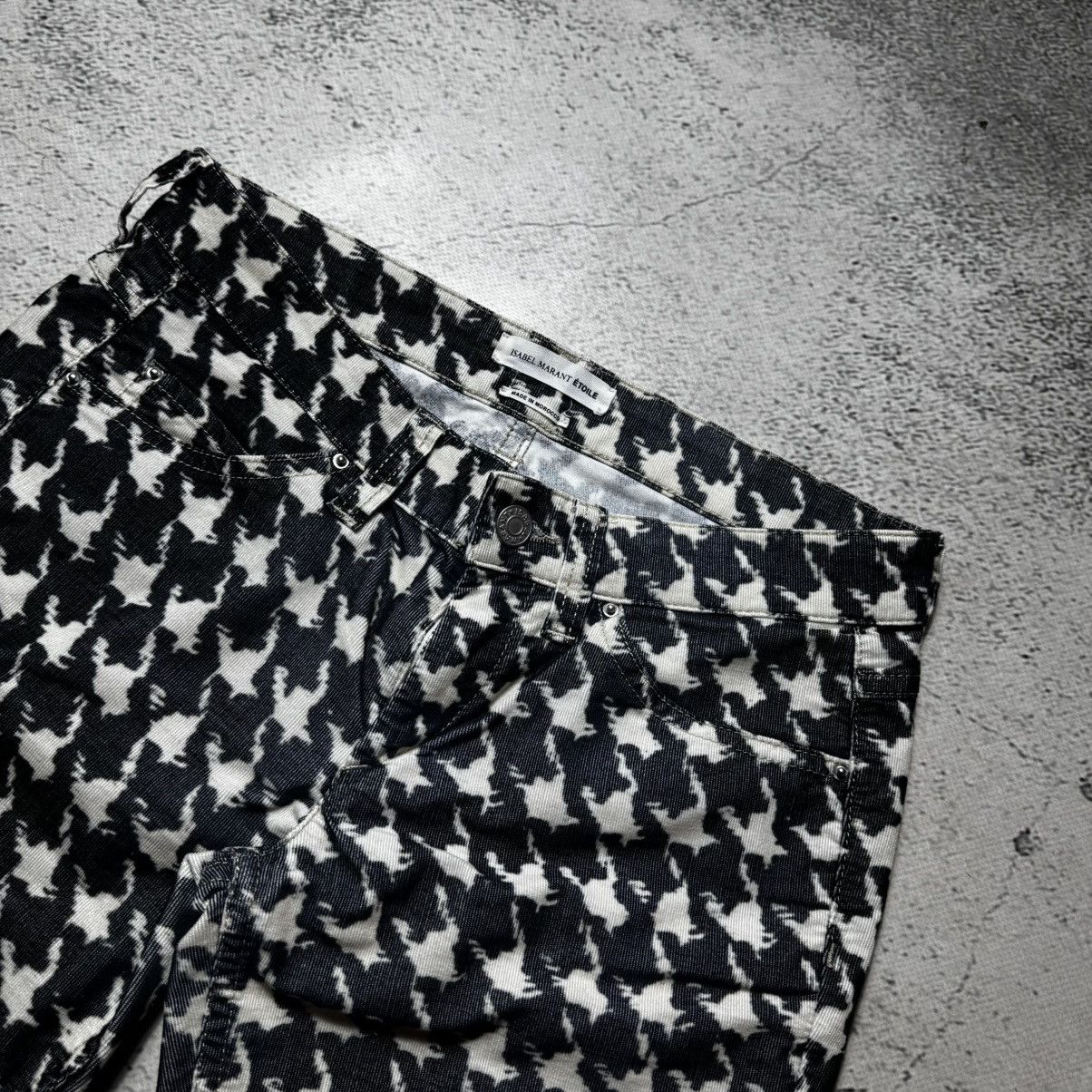 Designer × Isabel Marant × Isabel Marant Etoile vintage velour isabel marant etoile full print pants Size 26" / US 2 / IT 38 - 5 Thumbnail