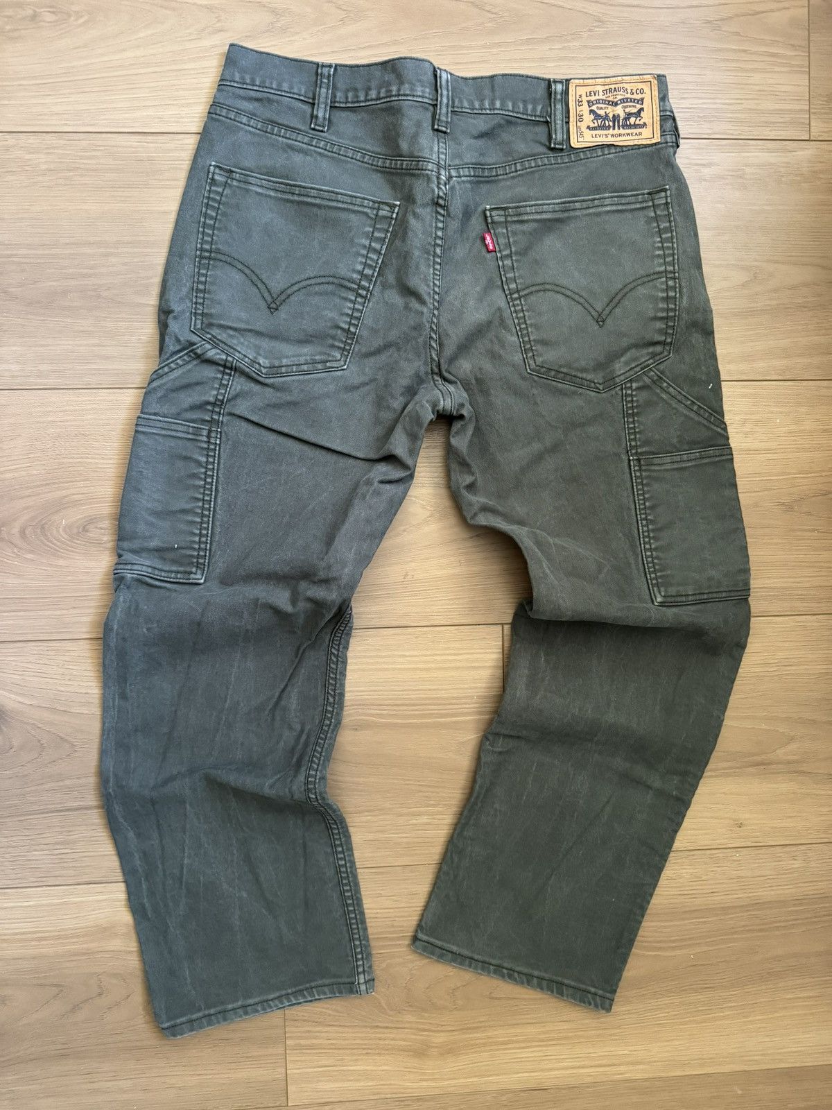 Levi's Levis Workwear Dark Green Size US 33 - 1 Thumbnail