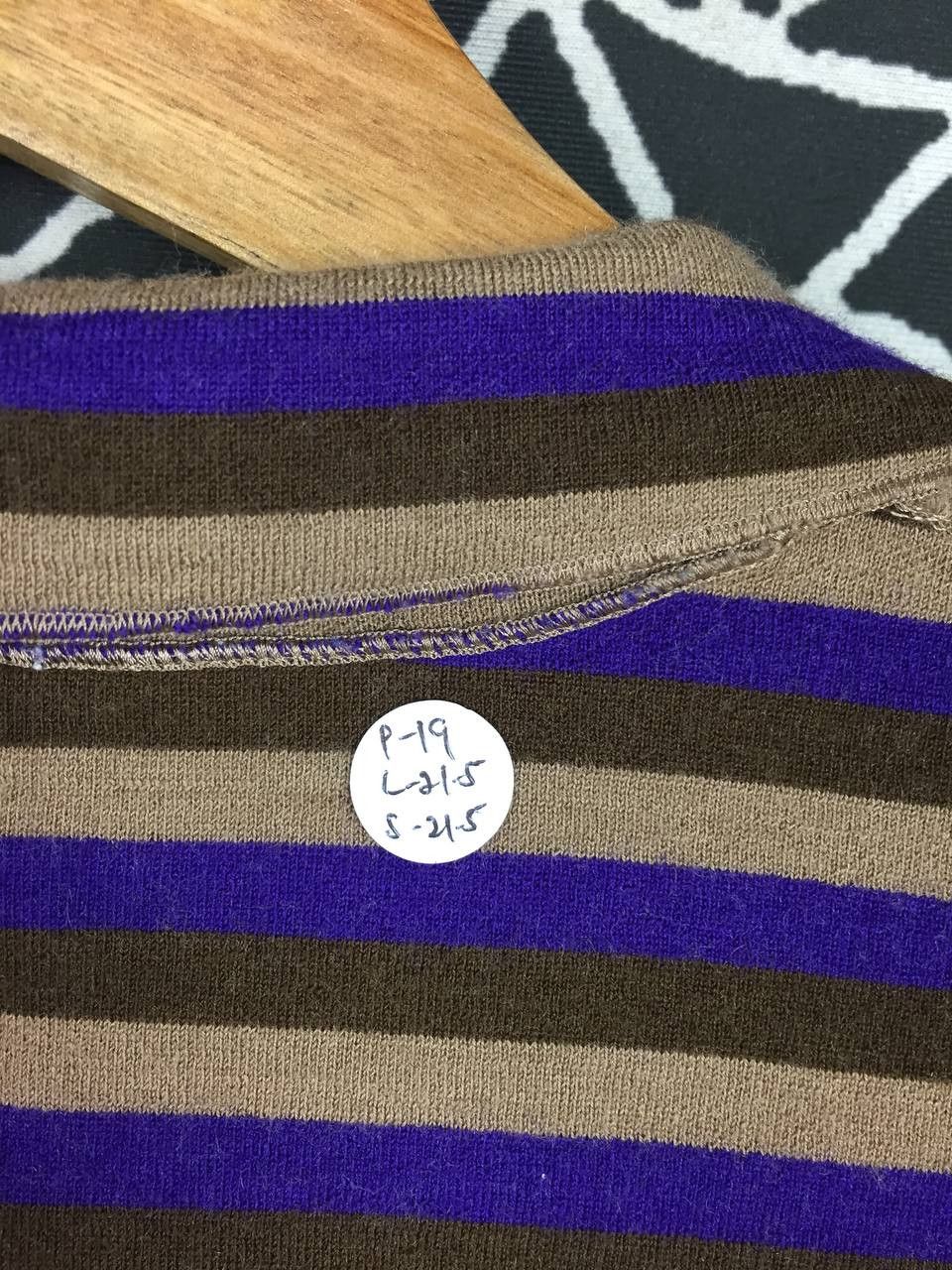 Vintage Reversible Knit Blazer Jacket Solid Brown / Bold Purple Size S / US 4 / IT 40 - 14 Thumbnail