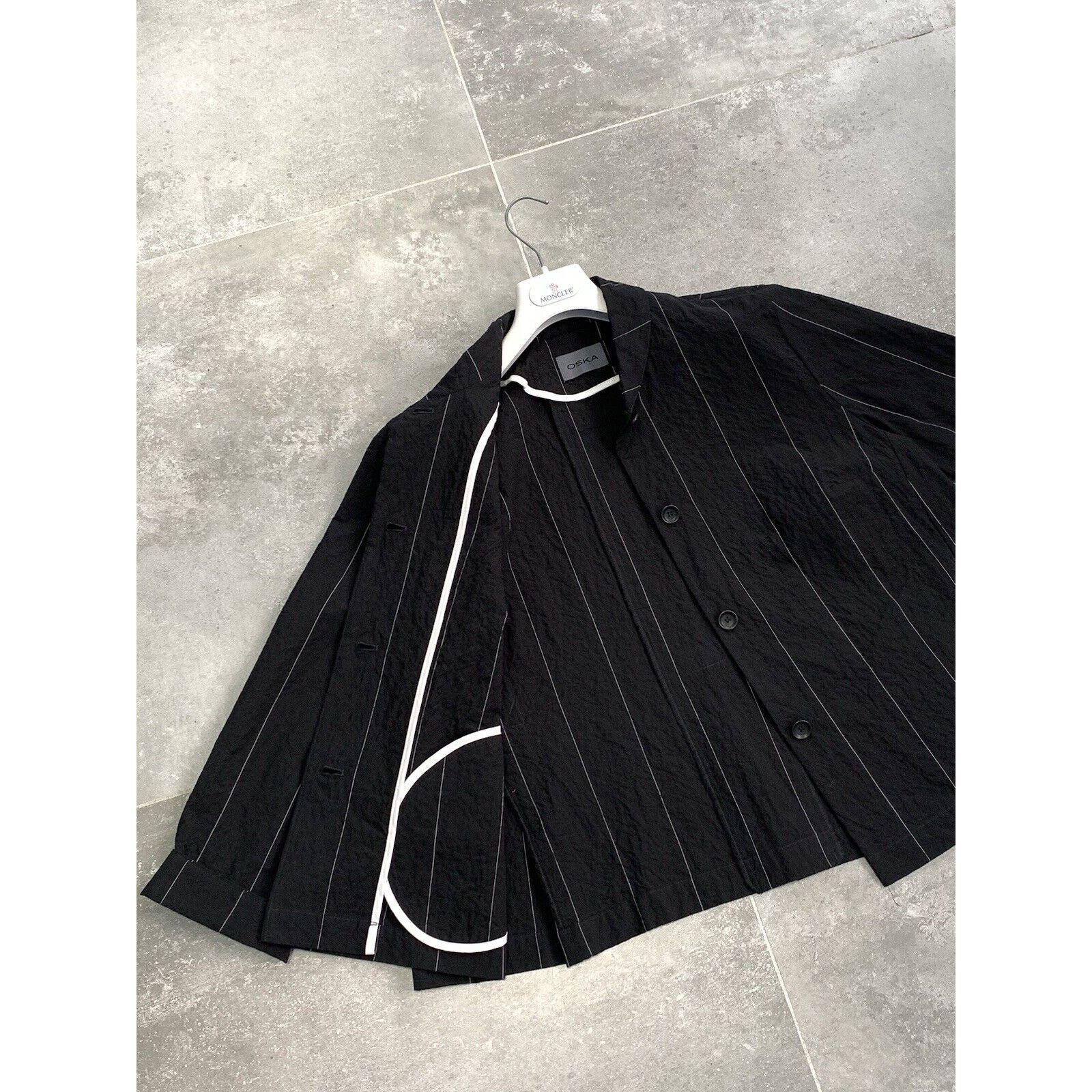 Japanese Brand × Other Women's OSKA Shawl Collar Jacket Coat Blazer SZ 3 EU 40 UK12 Size M / US 6-8 / IT 42-44 - 9 Thumbnail