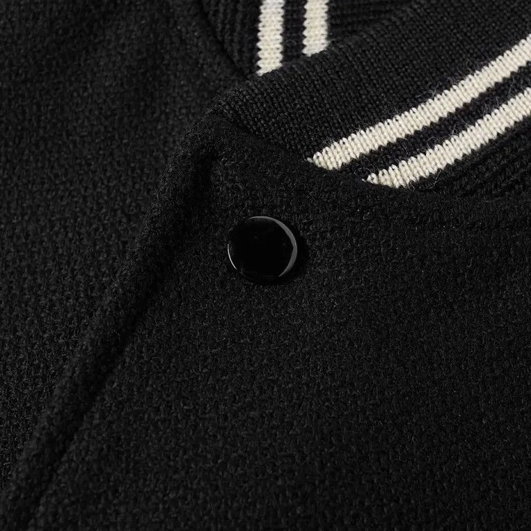 Saint Laurent Paris o1s1wg110925 354718 Saint Laurent Teddy in Wool Jacket Black Size US S / EU 44-46 / 1 - 3 Thumbnail