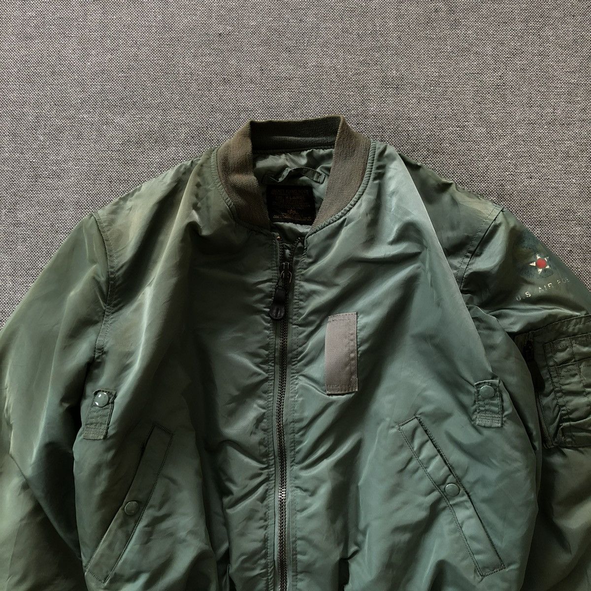 Alpha Industries ALPHA INDUSTRIES U.S. Air Force MA-1 Flying Jacket Size US XL / EU 56 / 4 - 4 Thumbnail
