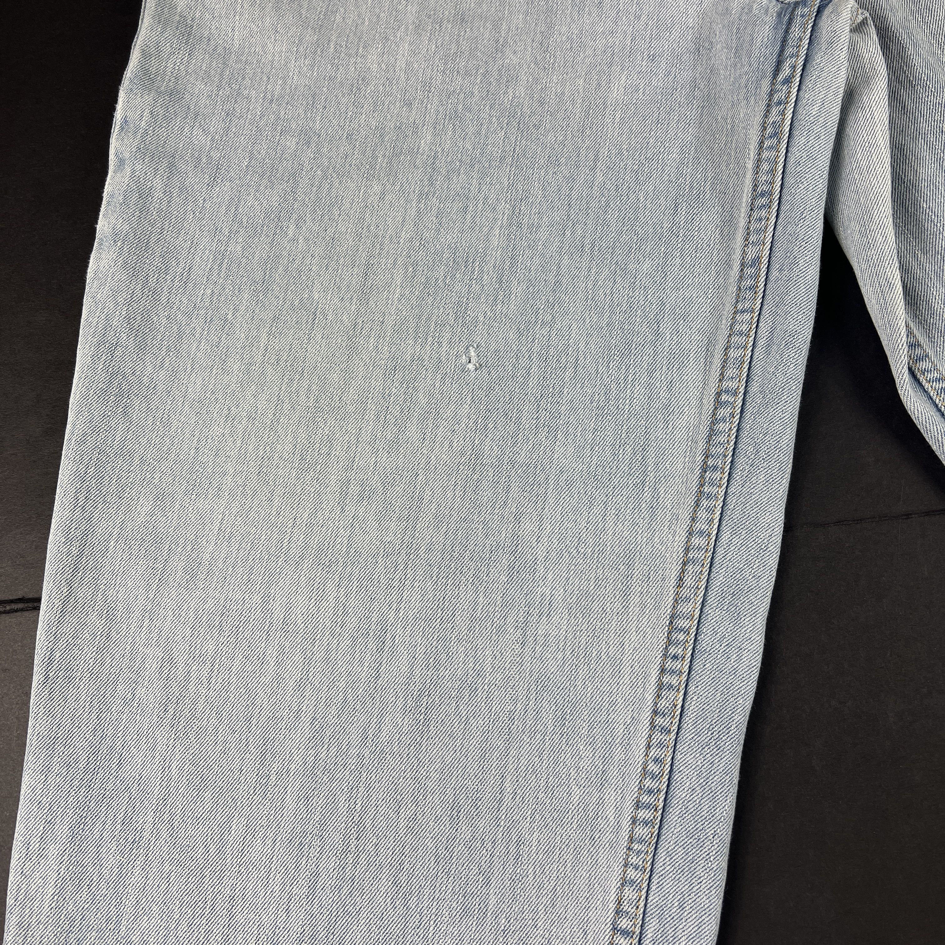 Levi's × Vintage Y2K Levi's Jeans 560 Loose Tapered Light Blue Faded Denim Size US 38 / EU 54 - 5 Thumbnail