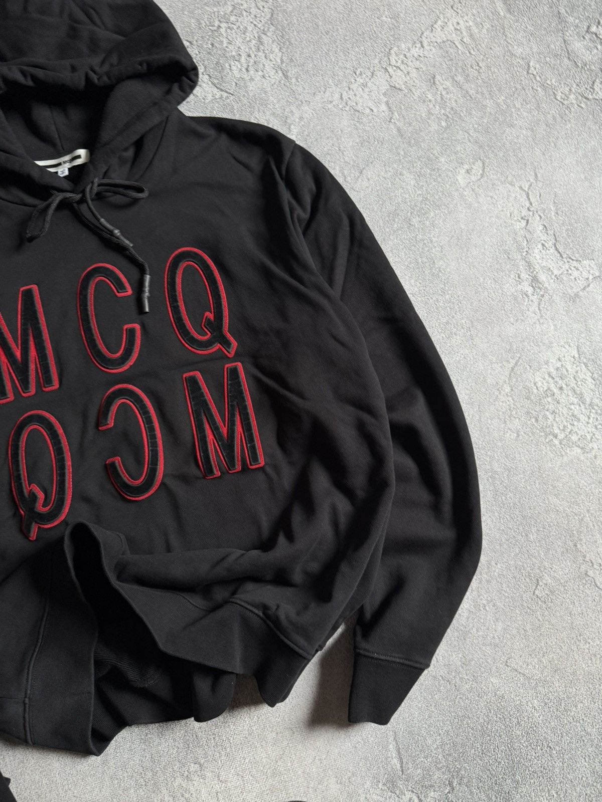 Alexander McQueen Alexander Mcqueen MCQ L big logo hoodie jumper pullover Size US L / EU 52-54 / 3 - 4 Thumbnail