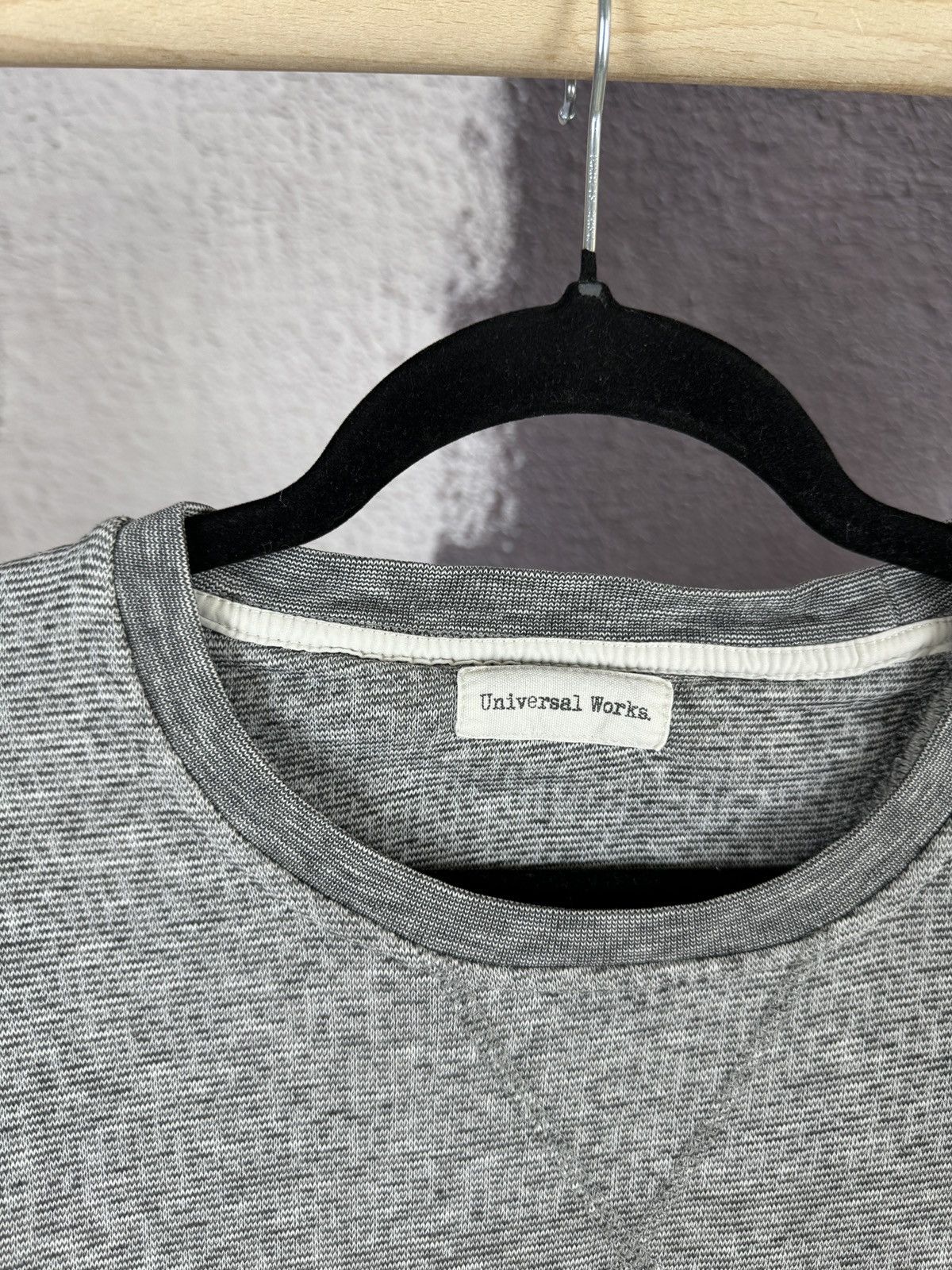 Universal Works Universal Works vintage grey basic crewneck sweatshirt Size US M / EU 48-50 / 2 - 5 Thumbnail